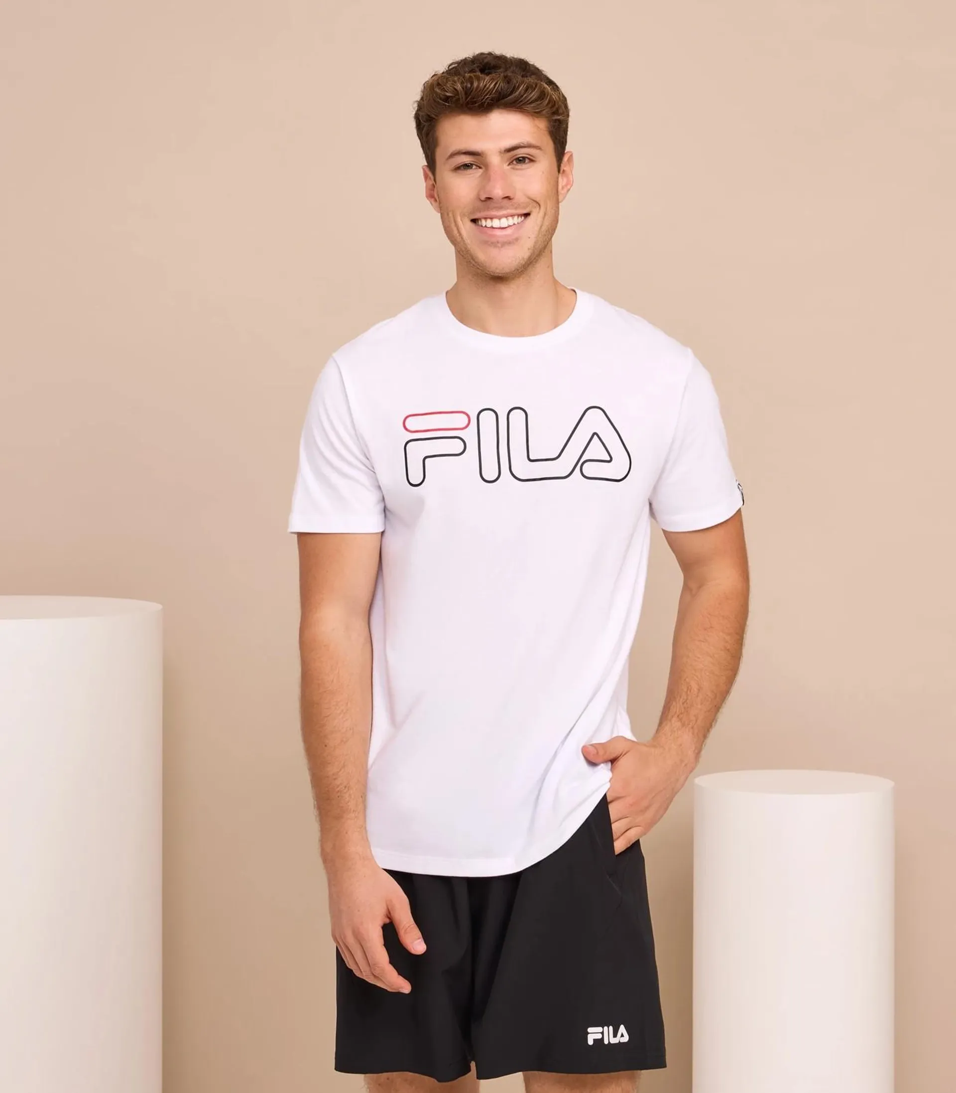 Core Logo T-Shirt - Fila - White