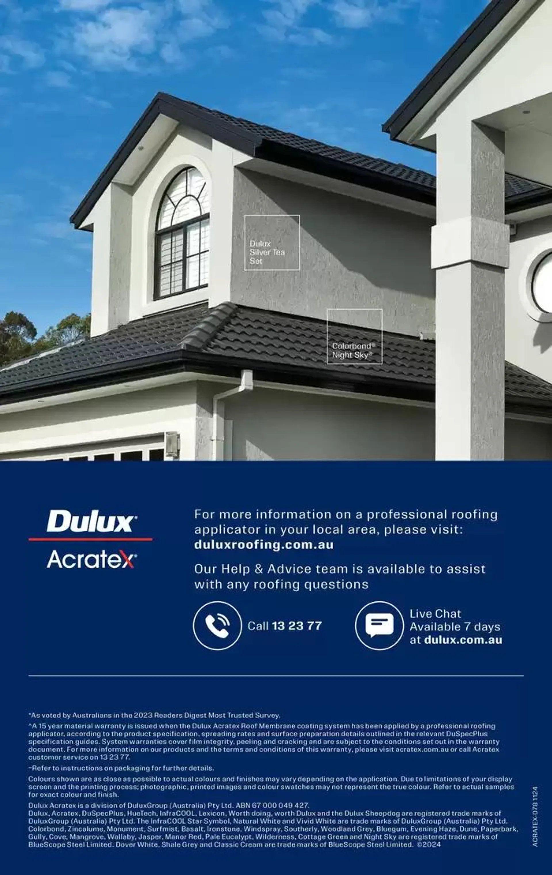 Acratex Roofing Colour Guide - Catalogue valid from 18 November to 30 November 2024 - page 12