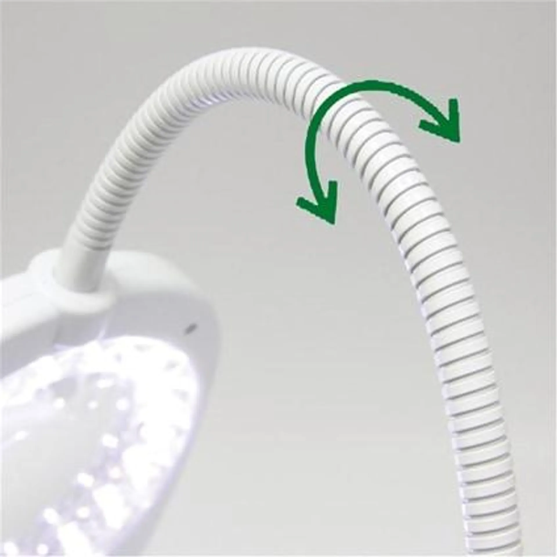 LED Magnifying Floor Lamp - White