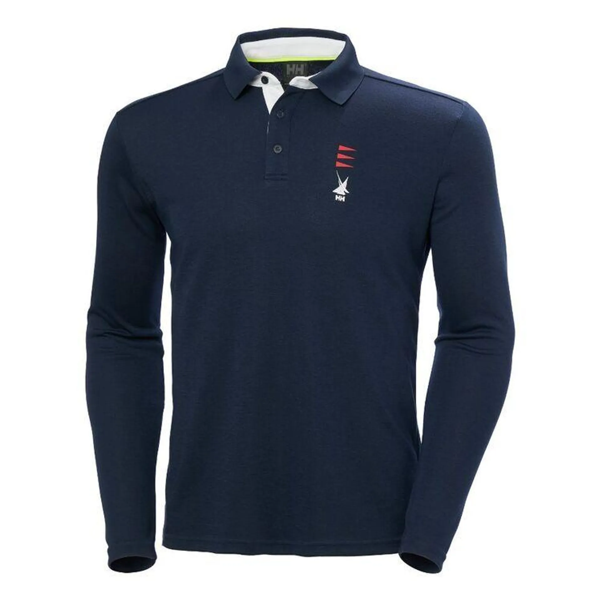 Helly Hansen Men's Skagerrak Quick Dry Long Sleeve Polo Navy