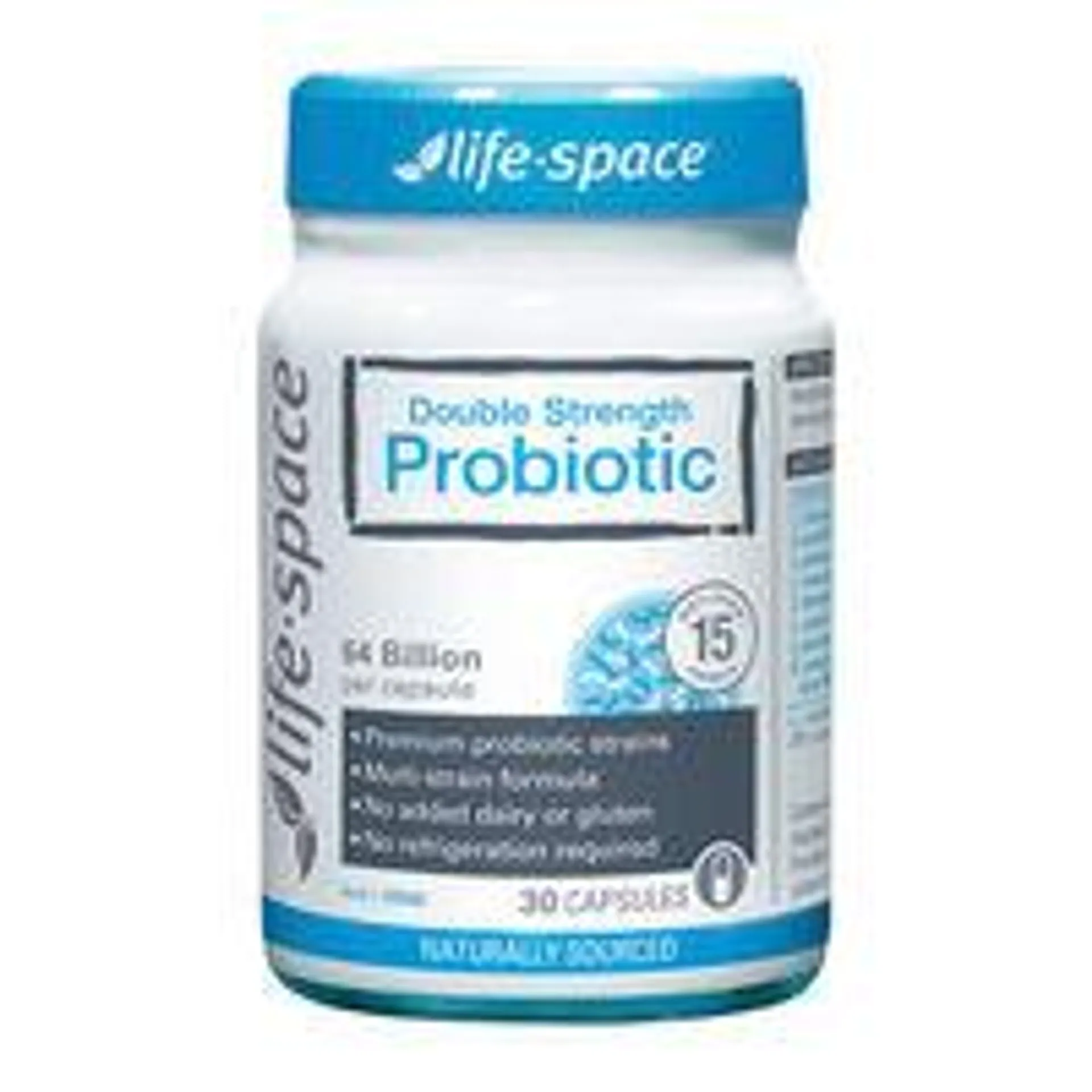 Life-Space Double Strength Probiotic Capsules 30