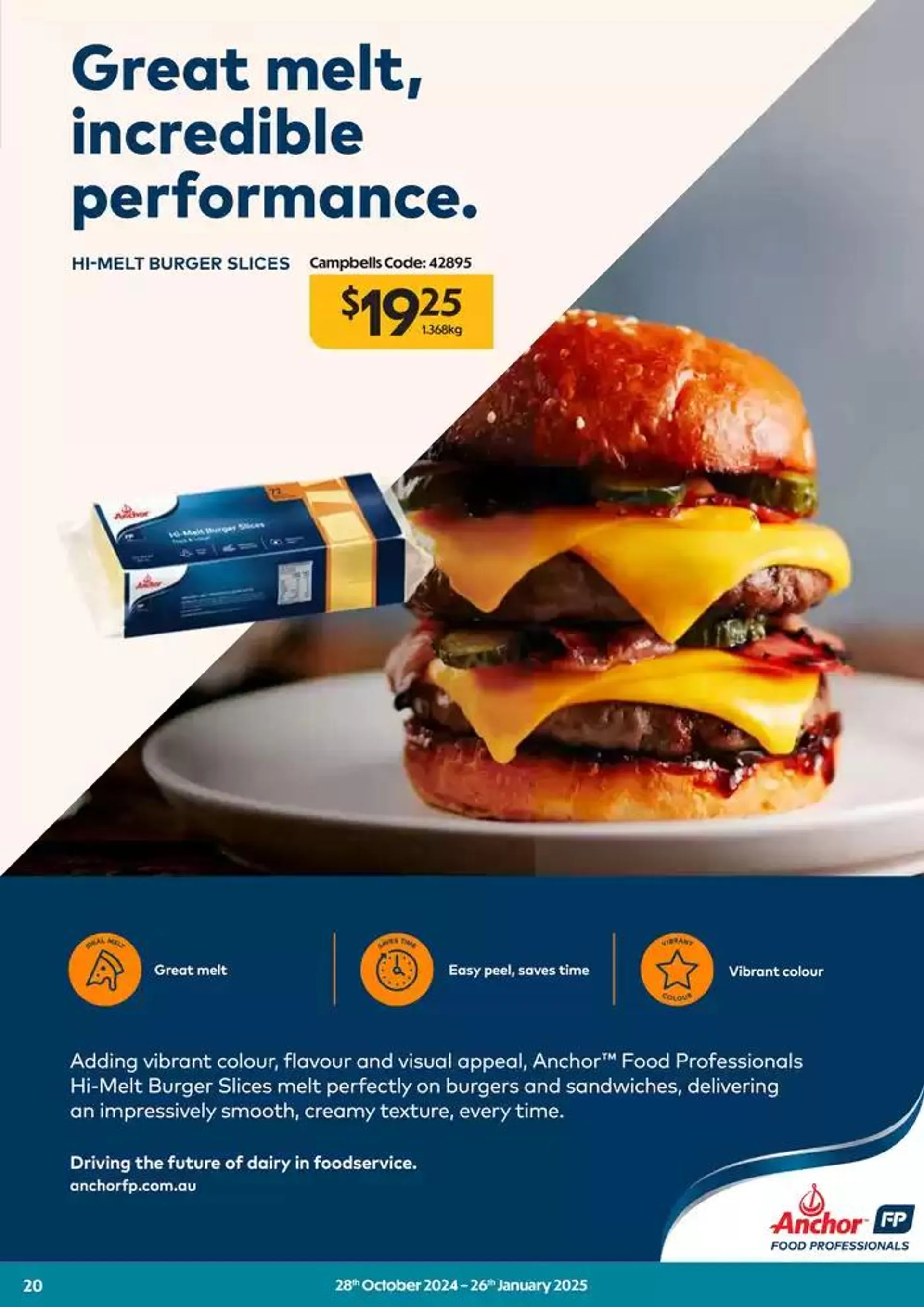 Food Service Magazine - Catalogue valid from 28 October to 26 January 2025 - page 20