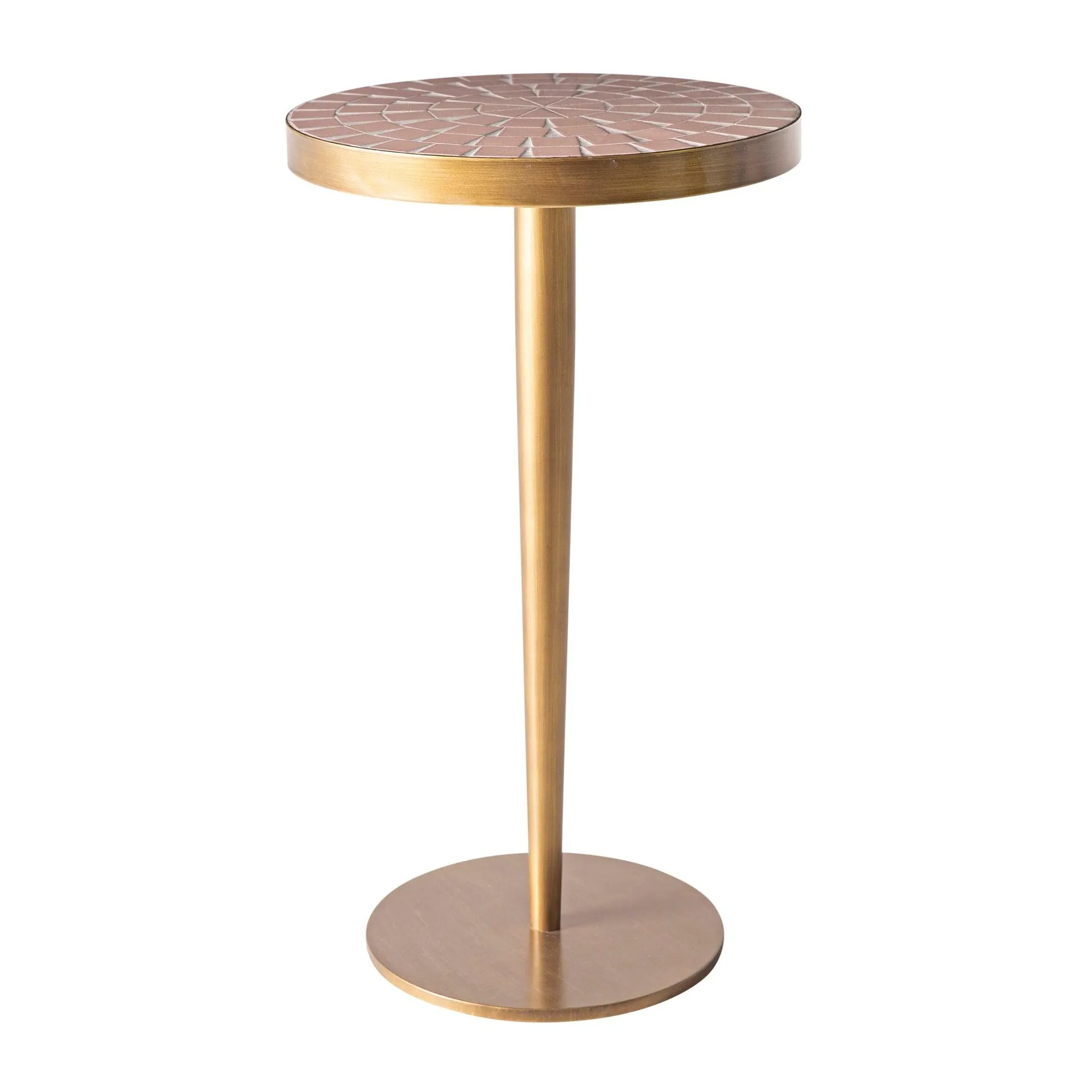 Martini Outdoor Side Table Blush Pink