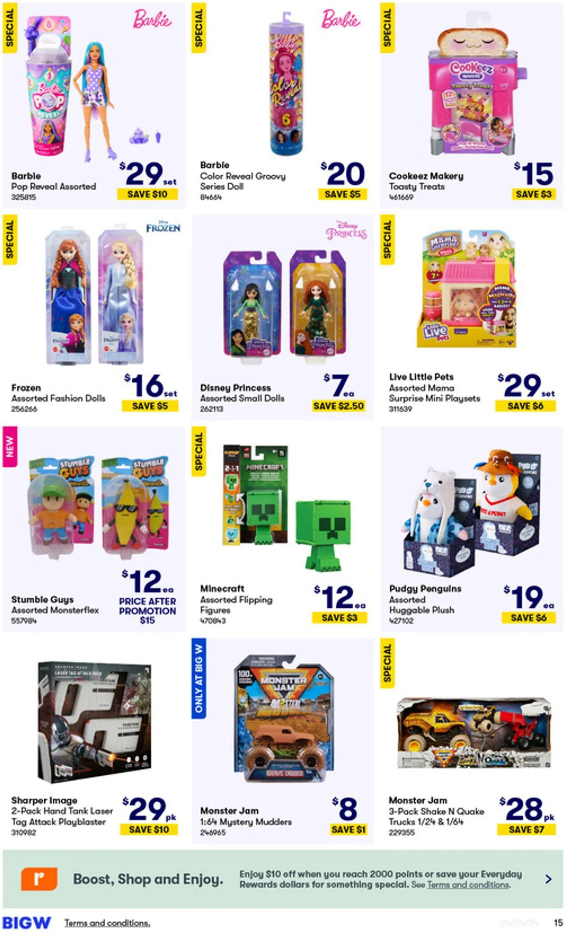 BIG W Current catalogue - Catalogue valid from 31 July to 14 August 2024 - page 15