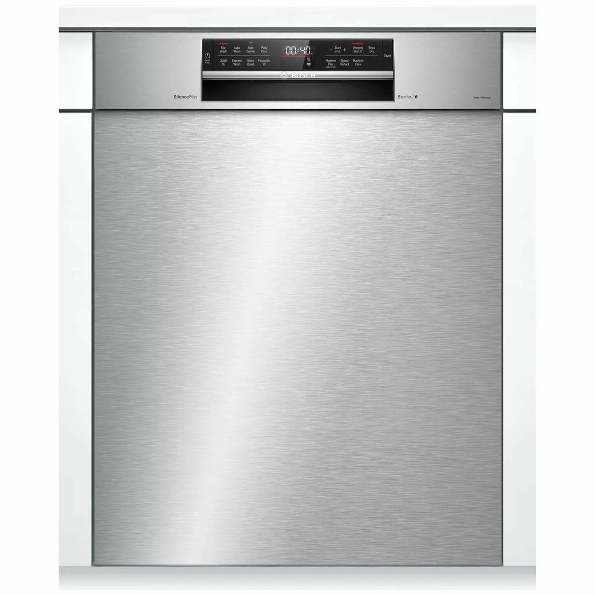 Bosch 60cm Series 6 Built Under Stainless Steel Dishwasher SMU6HAS01A