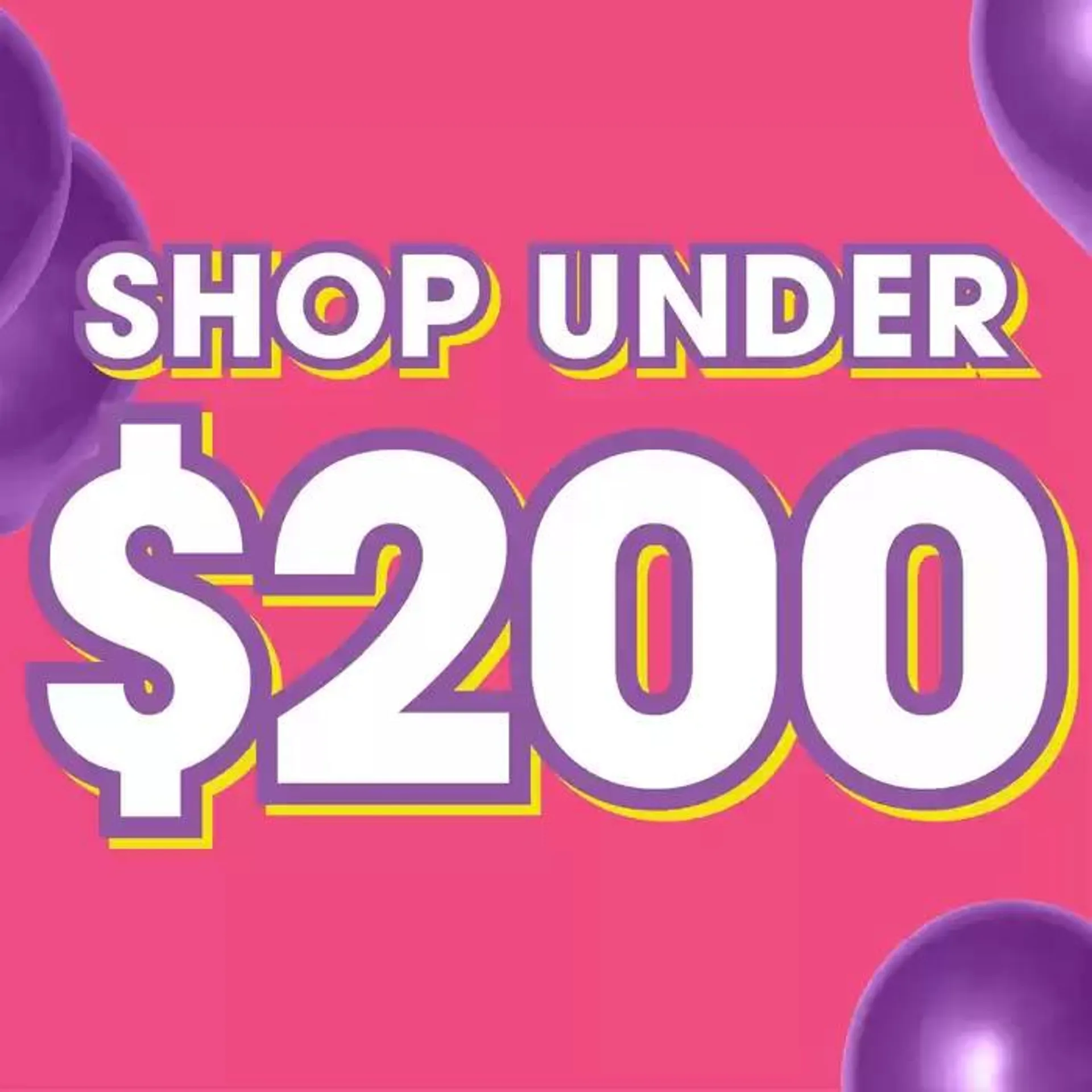 Shop Under $200 - 1