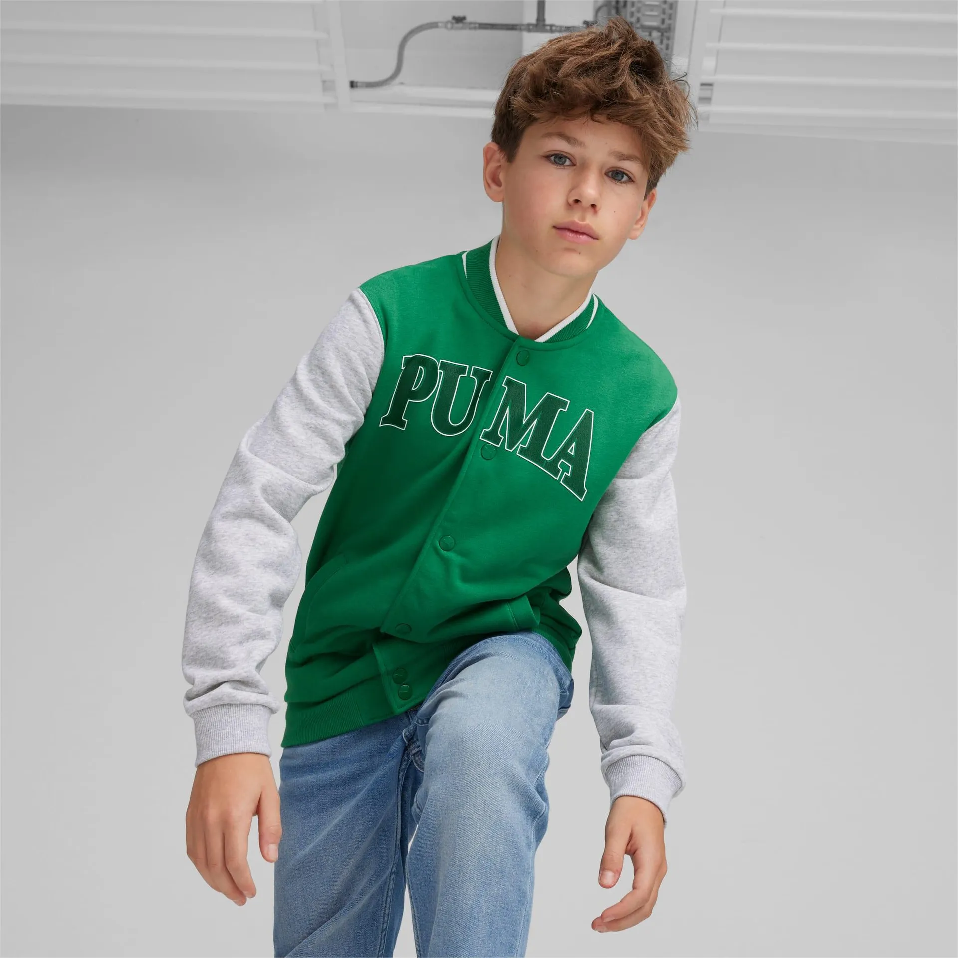 PUMA SQUAD Bomber Jacket - Youth 8-16 years