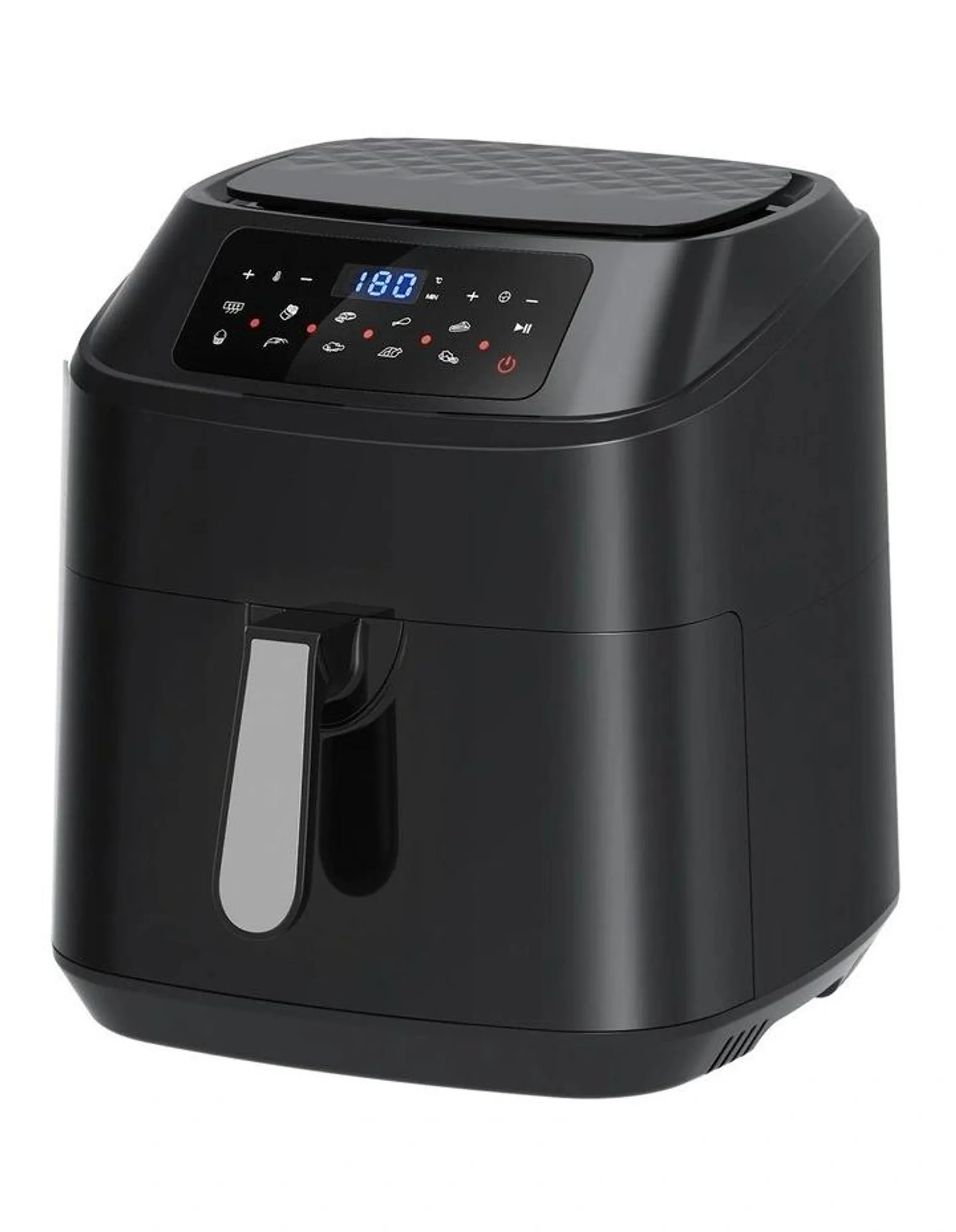 Multifunctional LCD Air Fryer 11.5L in Black