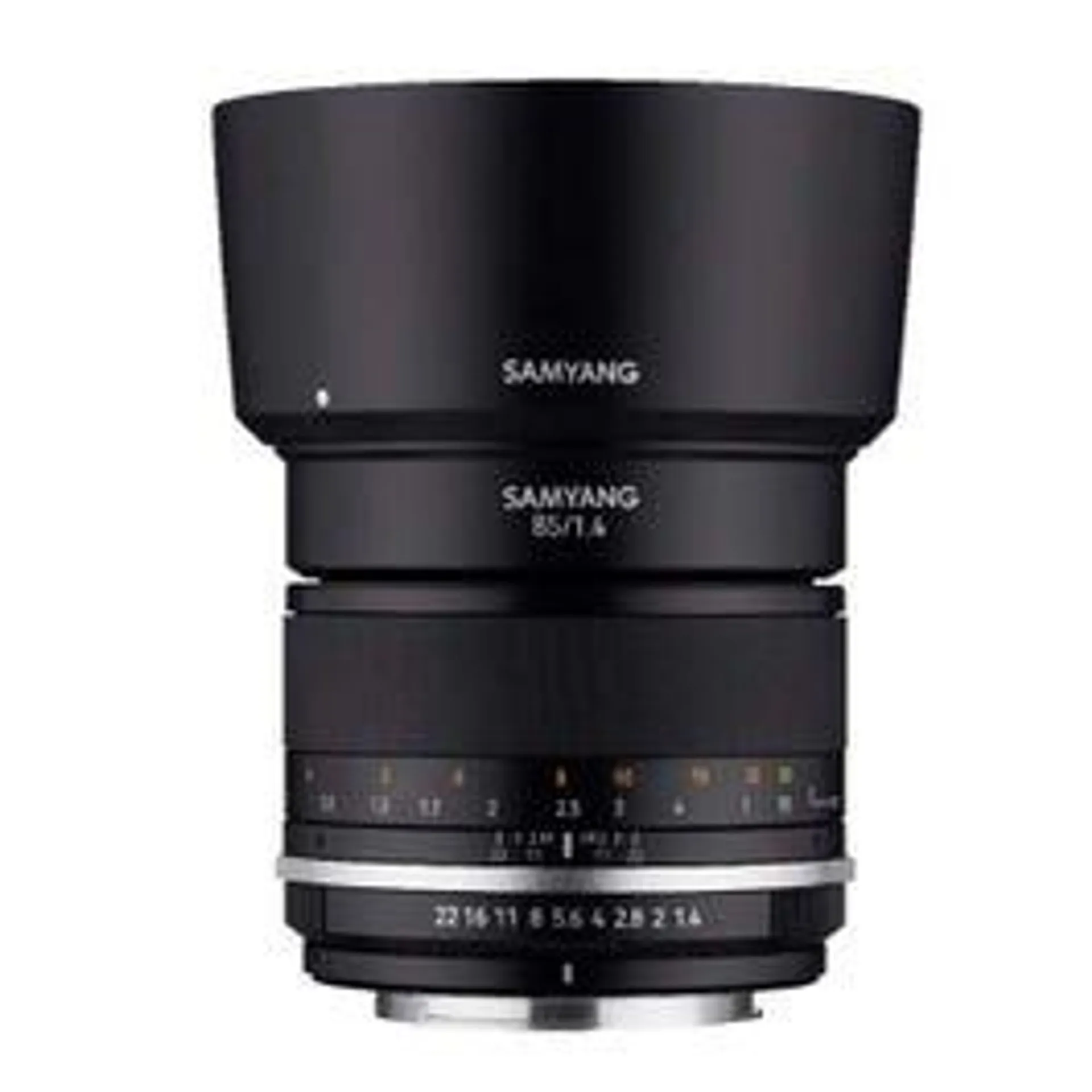 SAMYANG 85mm f/1.4 Renewal UMC II Canon EF Full Frame, De-Clicked & Weather Sealed