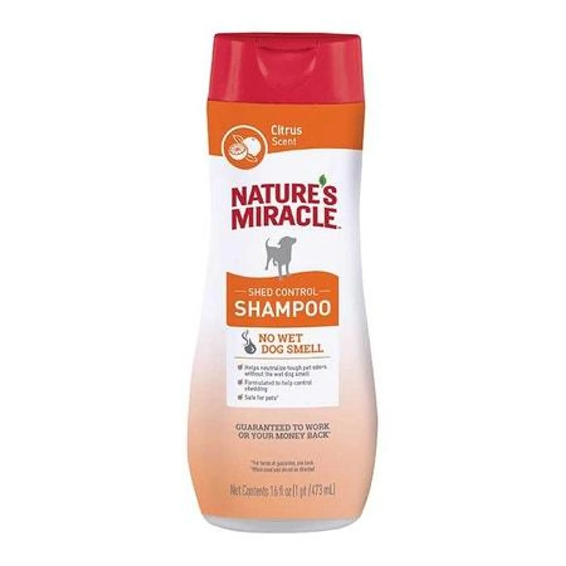 Nature's Miracle Citrus Shed Control Dog Shampoo 473ml