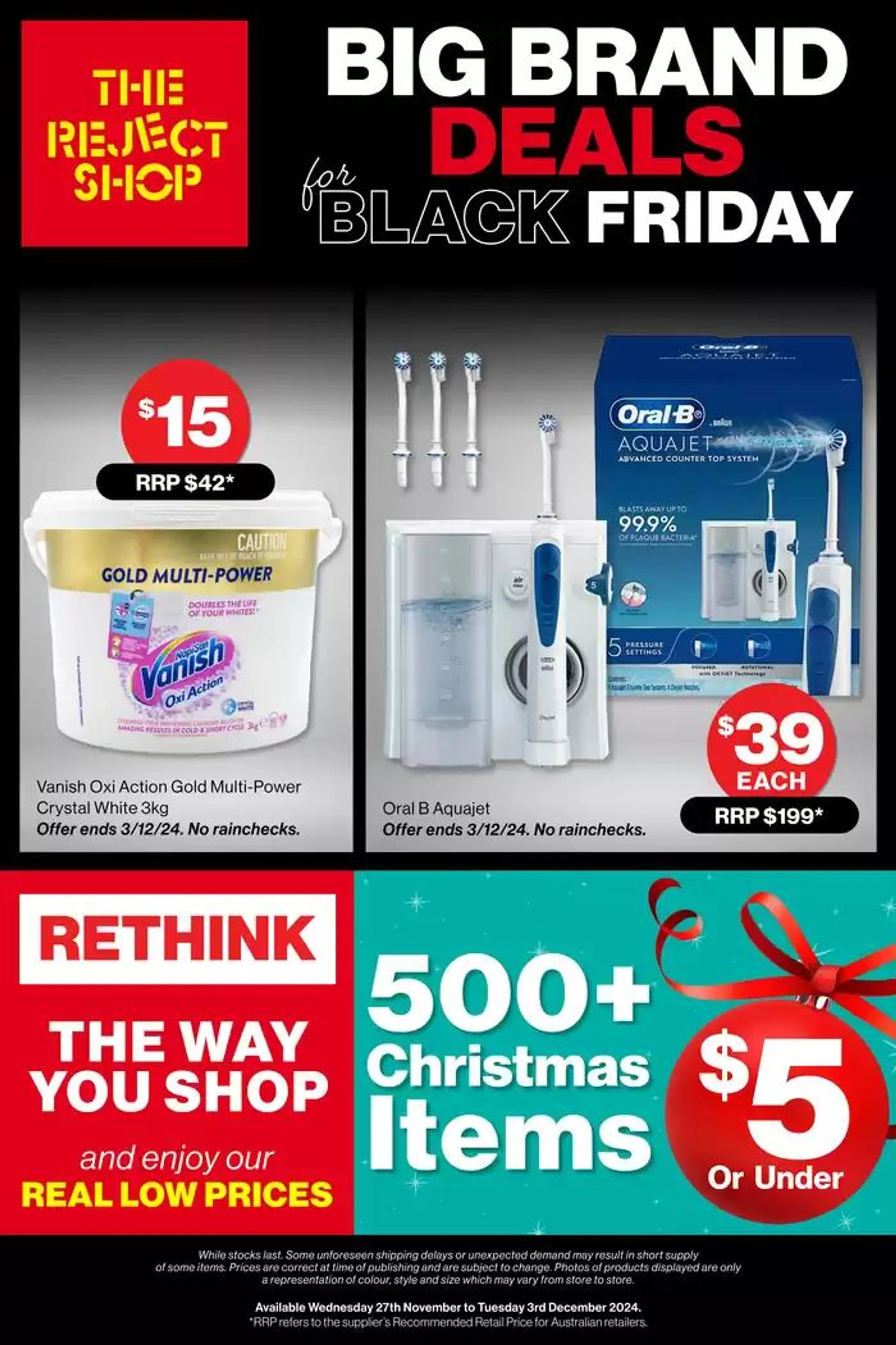 Big Brand Deals For Black Friday - 1