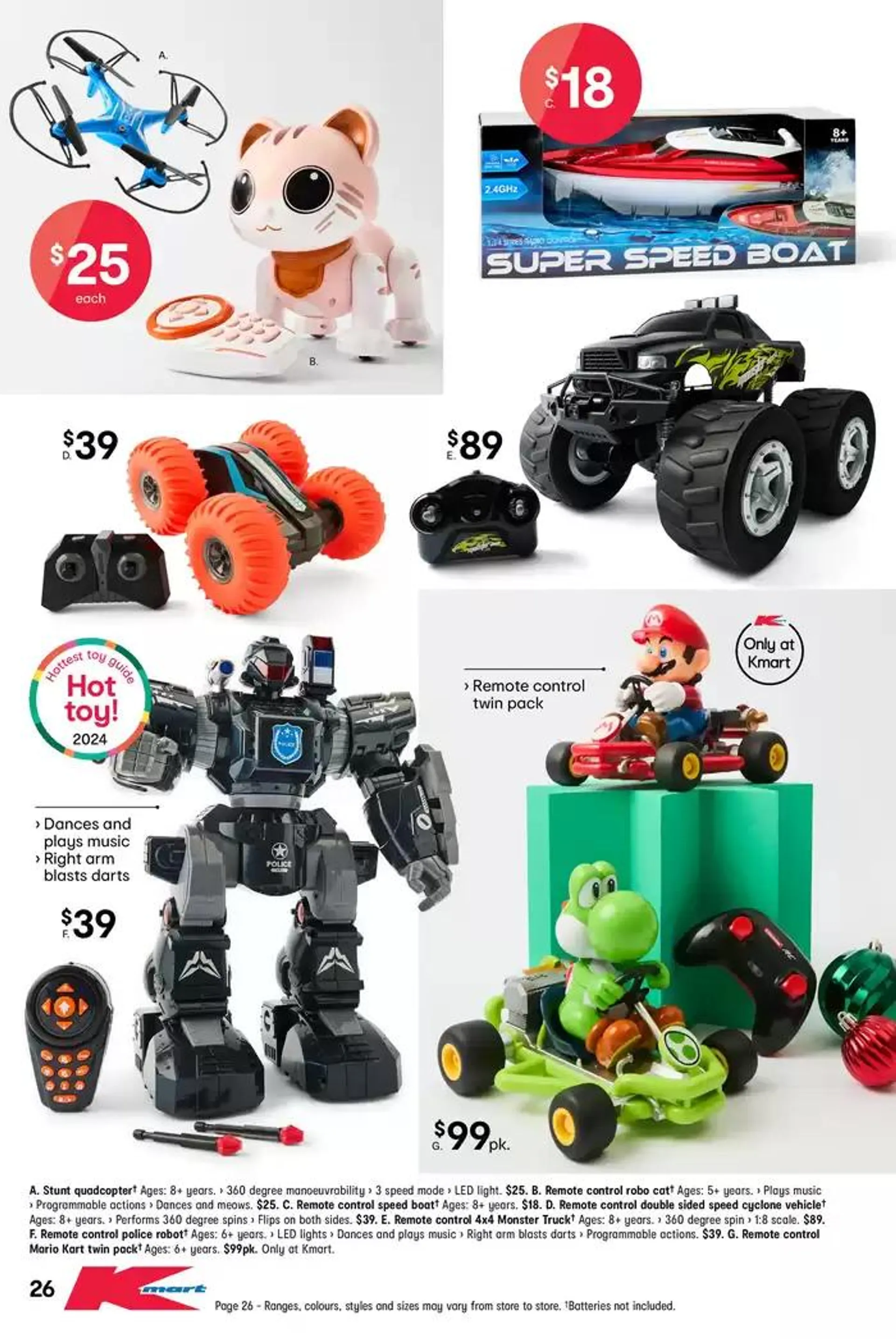 XMAS TOYS - Low prices for life - Catalogue valid from 24 October to 13 November 2024 - page 26