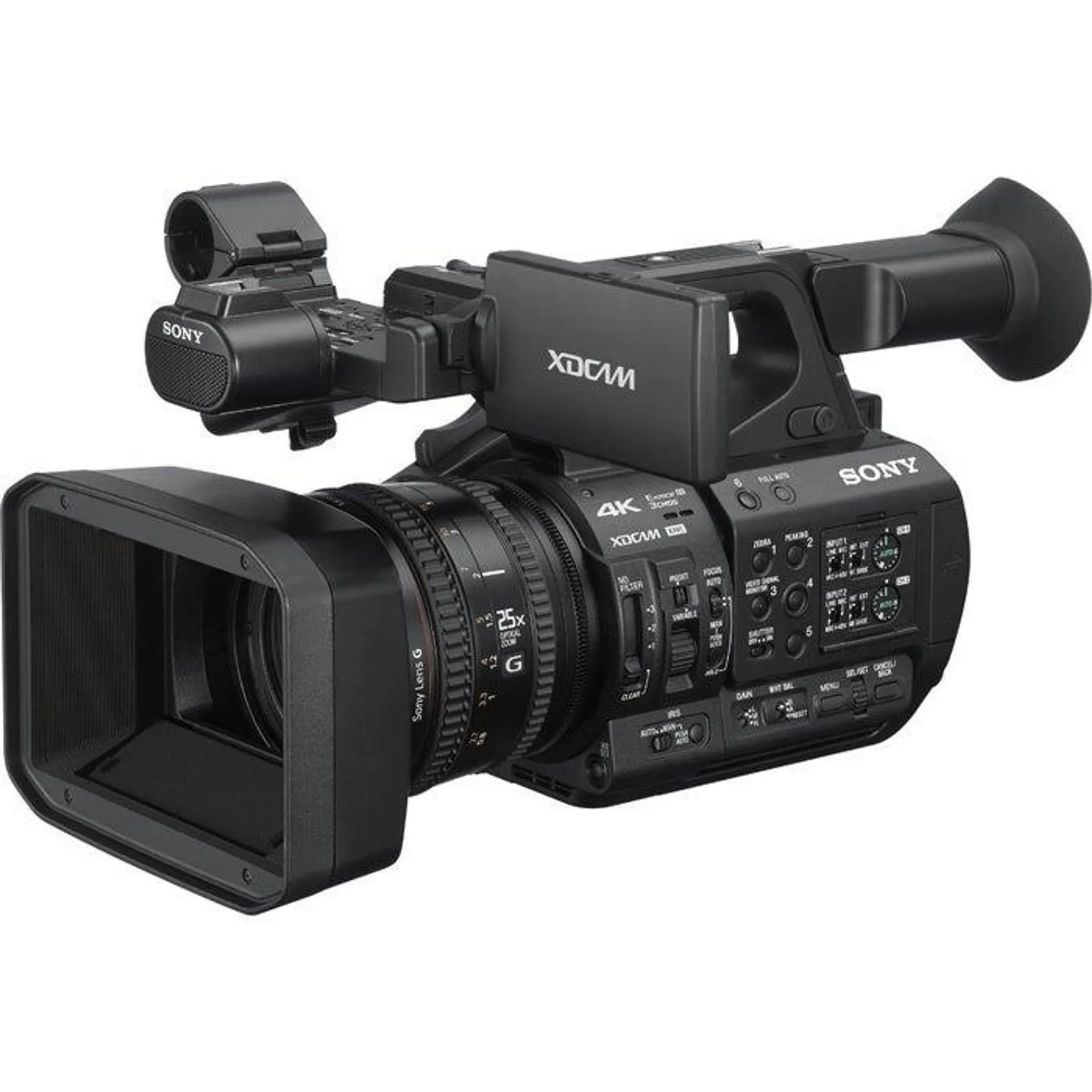 Sony PXW-Z190 4K 3-CMOS 1/3 Sensor XDCAM Camcorder