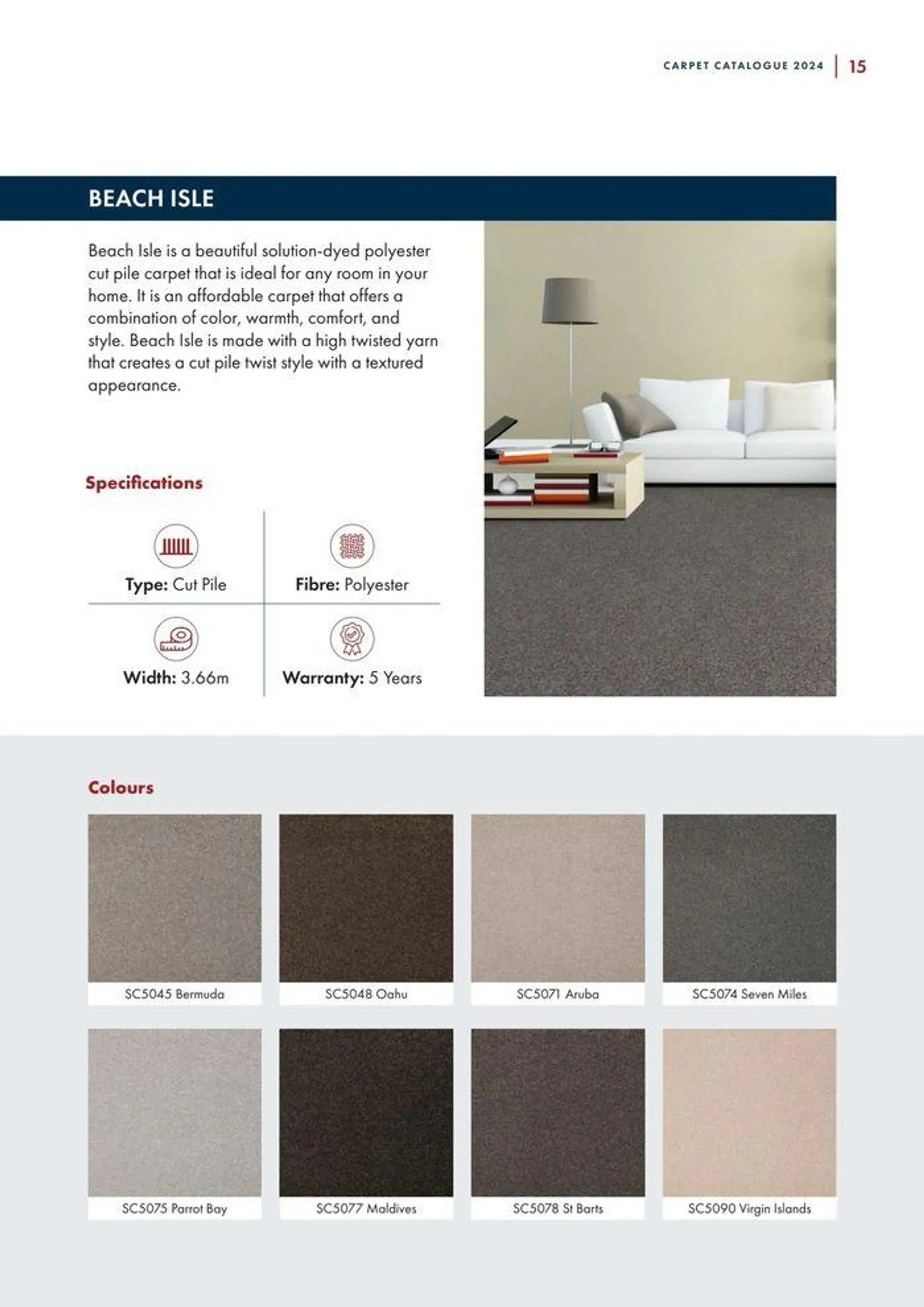 Carpet Catalogue - Catalogue valid from 24 September to 31 December 2024 - page 15