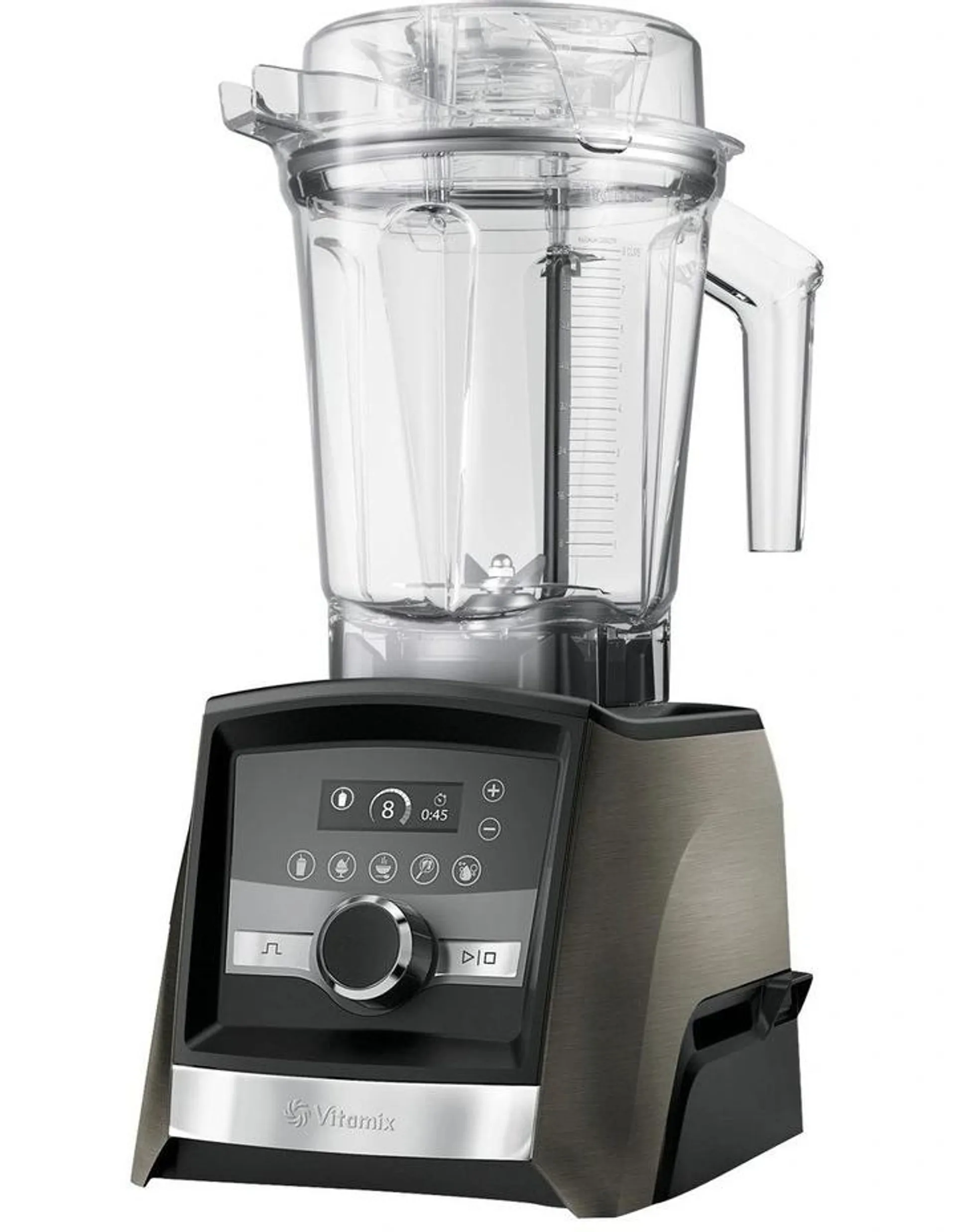 Ascent Series High Performance Metal Finish Blender in Black