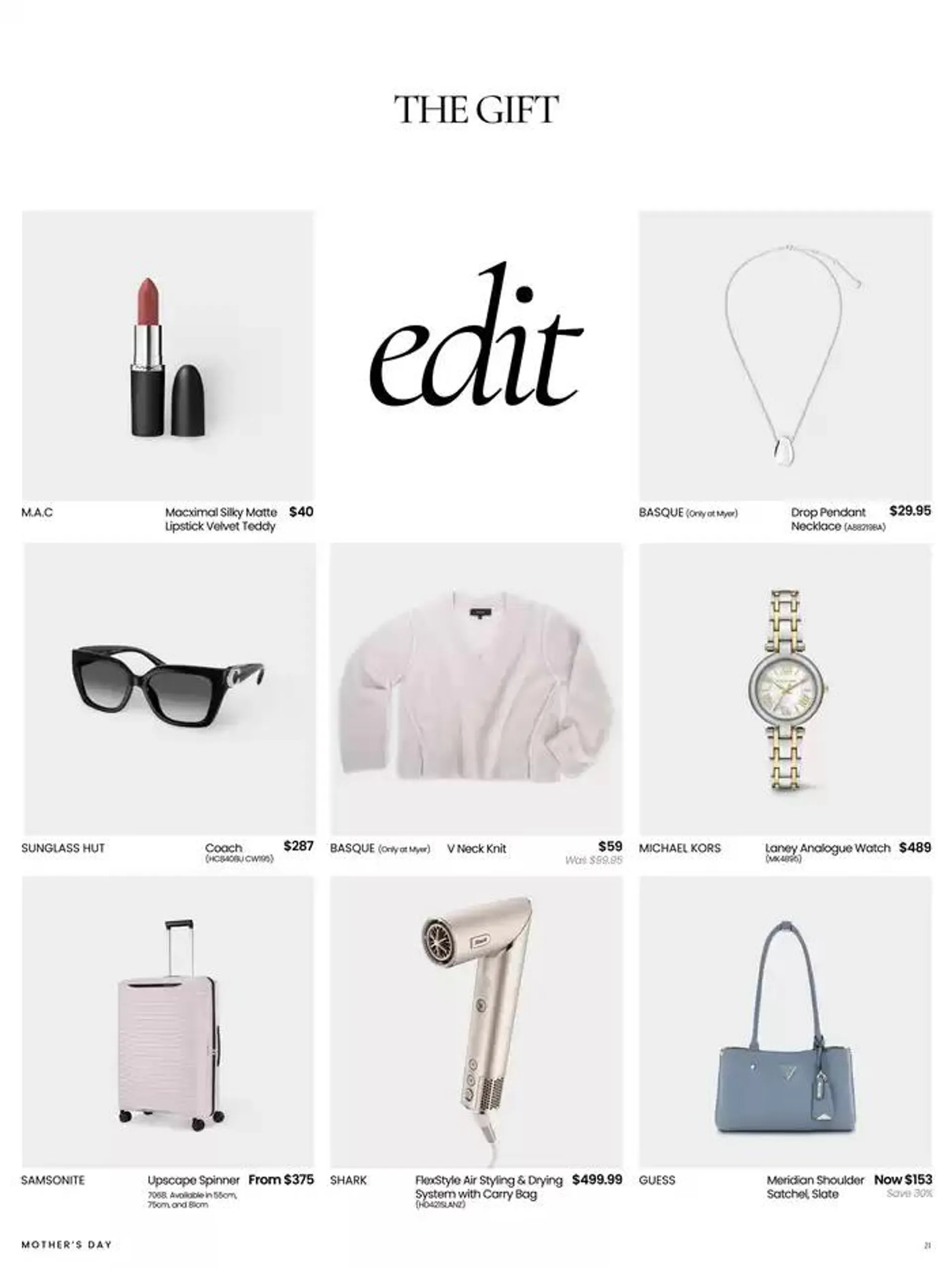Myer Mother’s Day 2025 - Catalogue valid from 23 April to 11 May 2025 - page 21