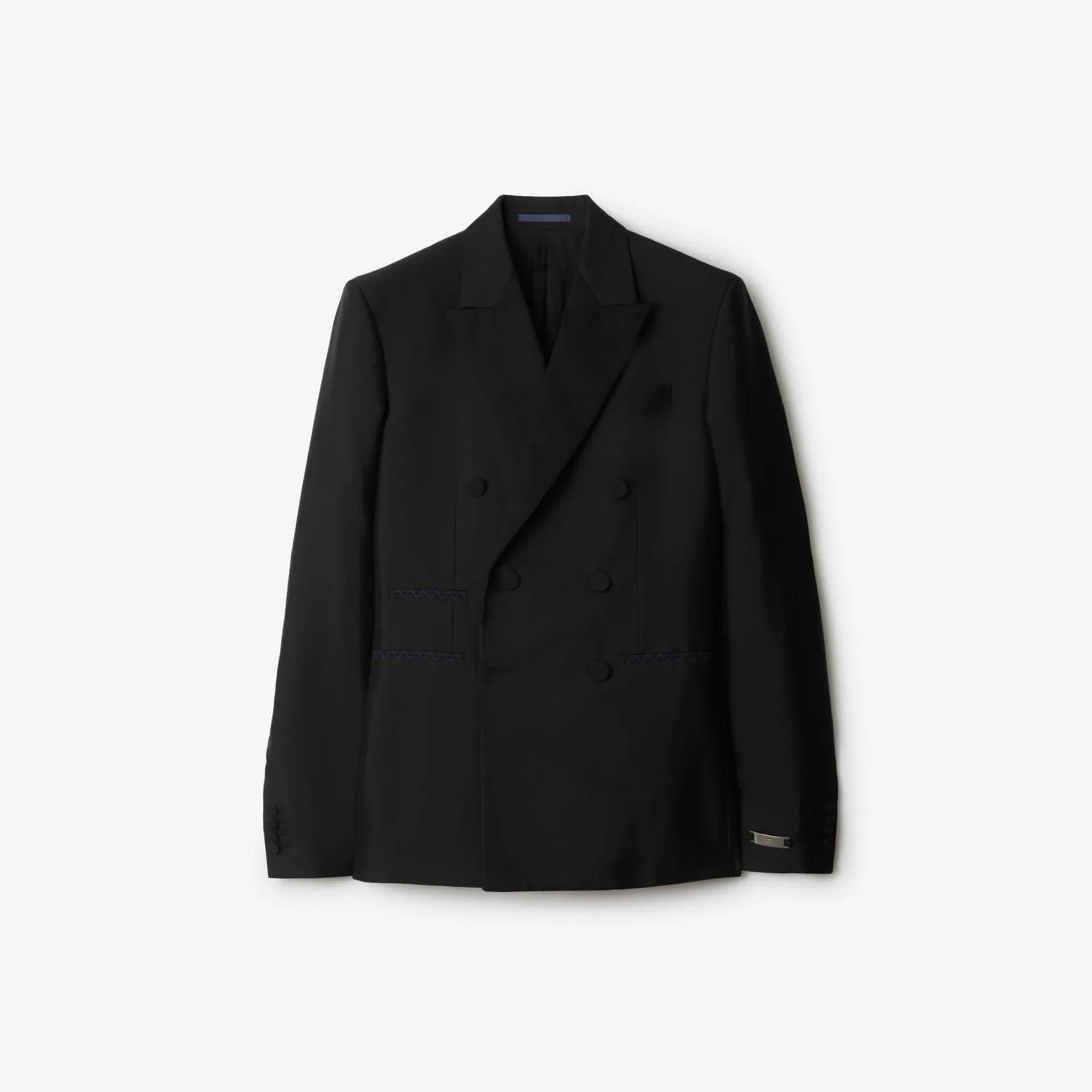 Wool Silk Tailored Jacket