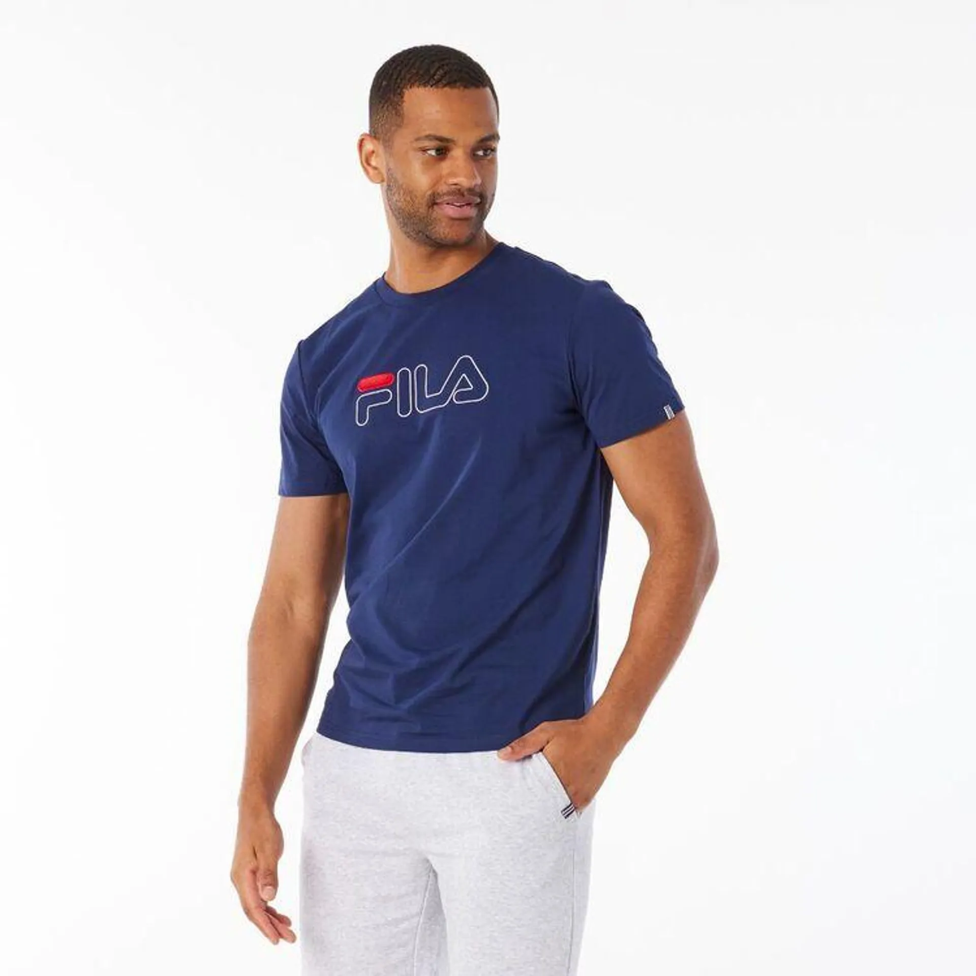 FILA Men's Classic 2.0 Tee New Navy