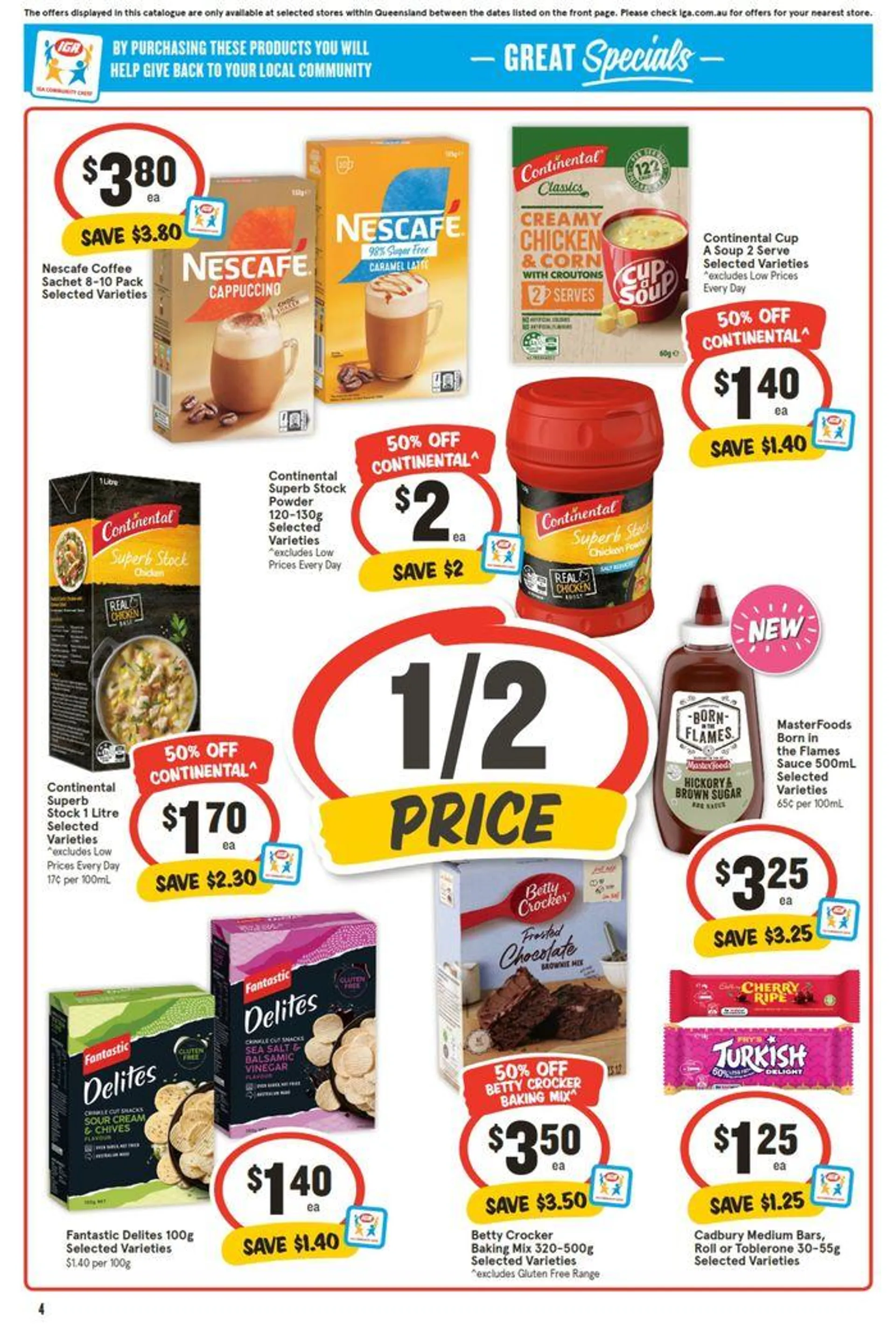 IGA - 1/2 Price - 03/07 - Catalogue valid from 3 July to 9 July 2024 - page 4