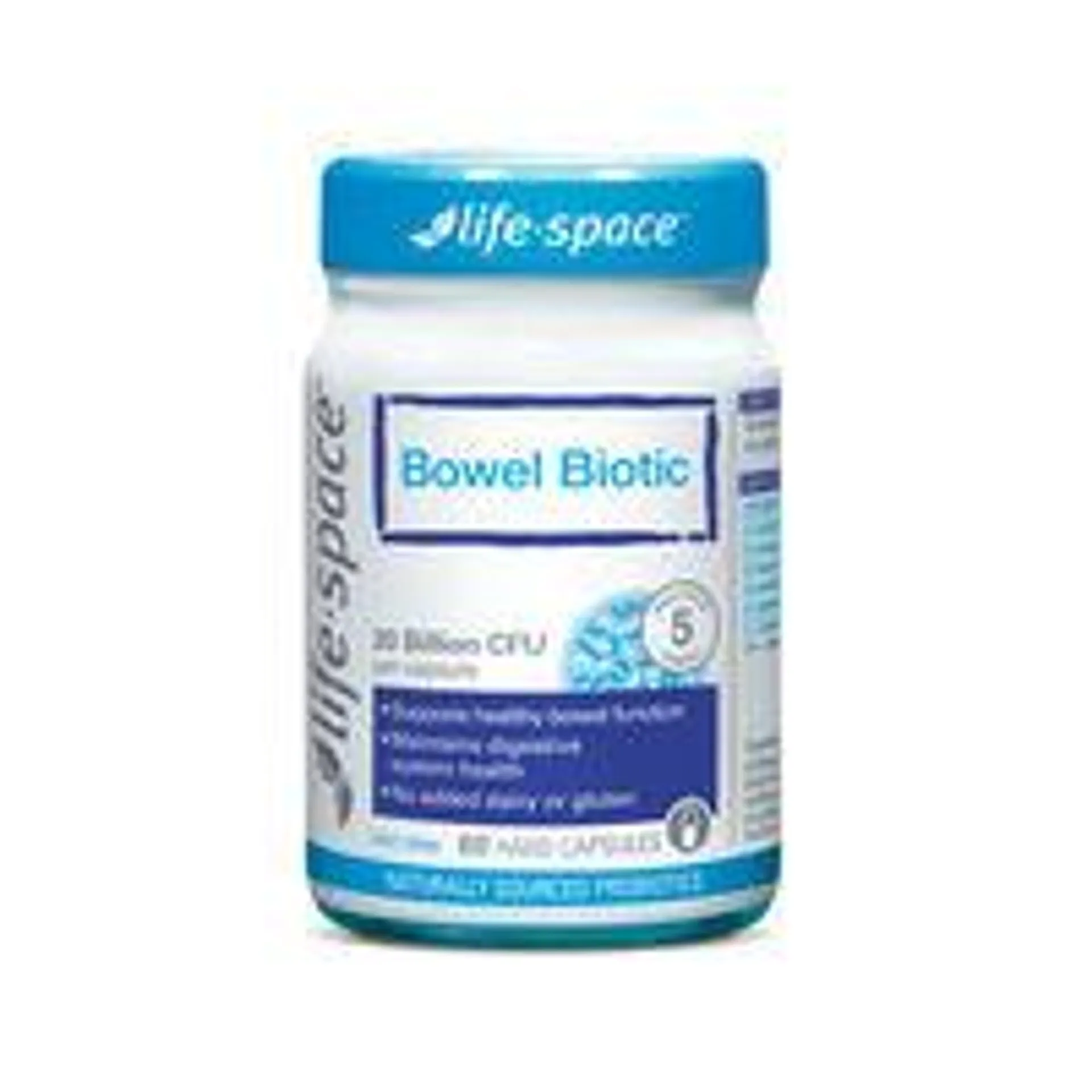 Life-Space Bowel Biotic Capsules 60