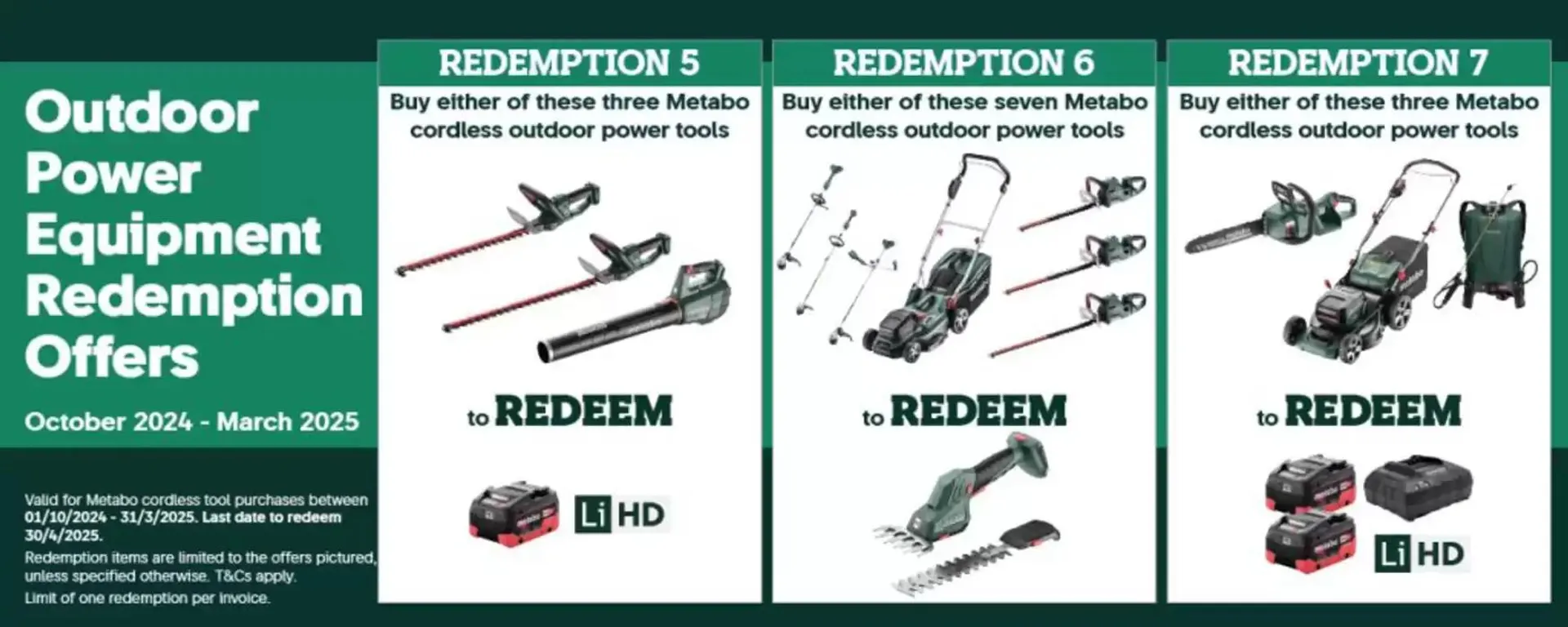 Metabo Redemptions - Catalogue valid from 4 December to 31 March 2025 - page 2