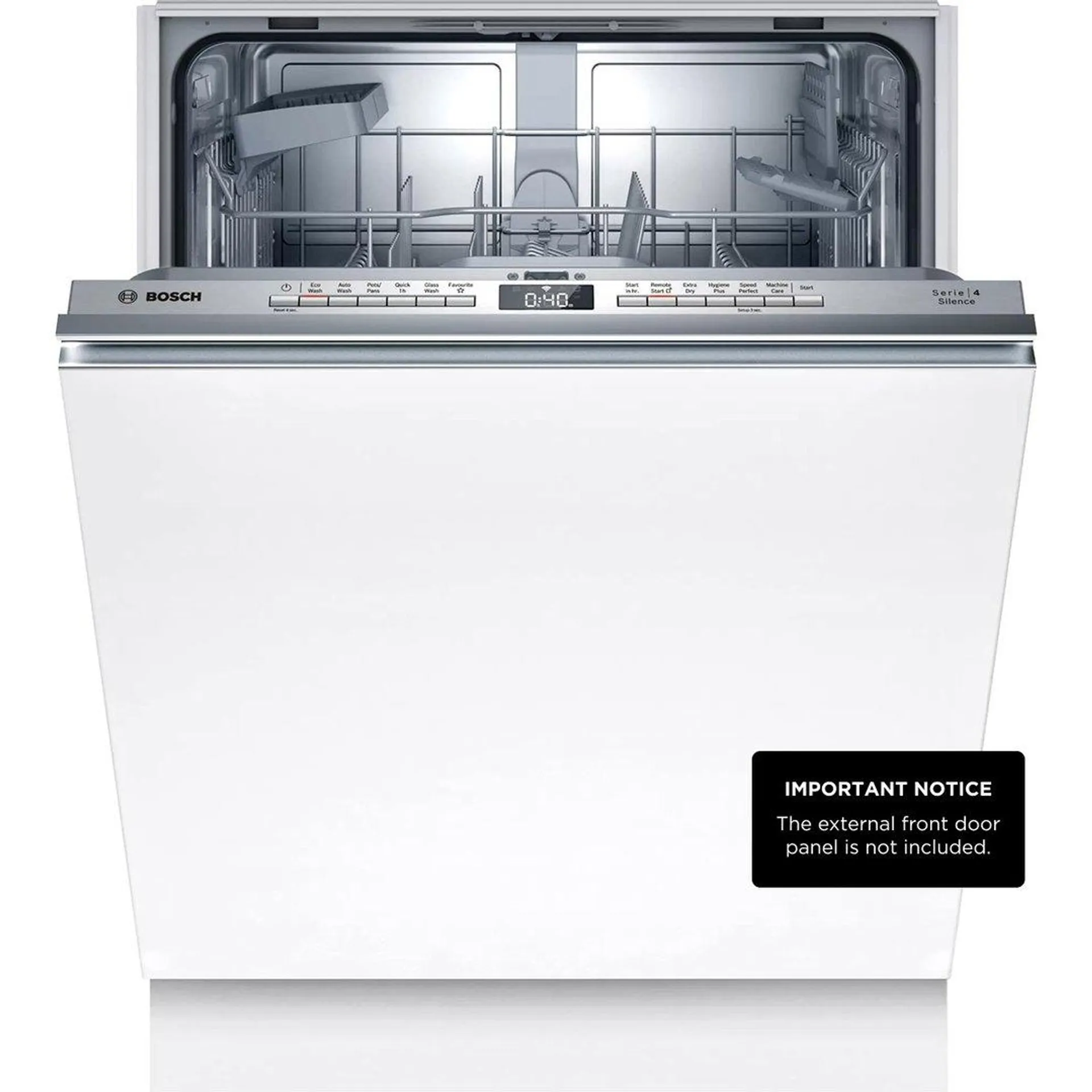 Bosch Serie 4 60cm Fully-integrated Dishwasher SMV4HTX01A