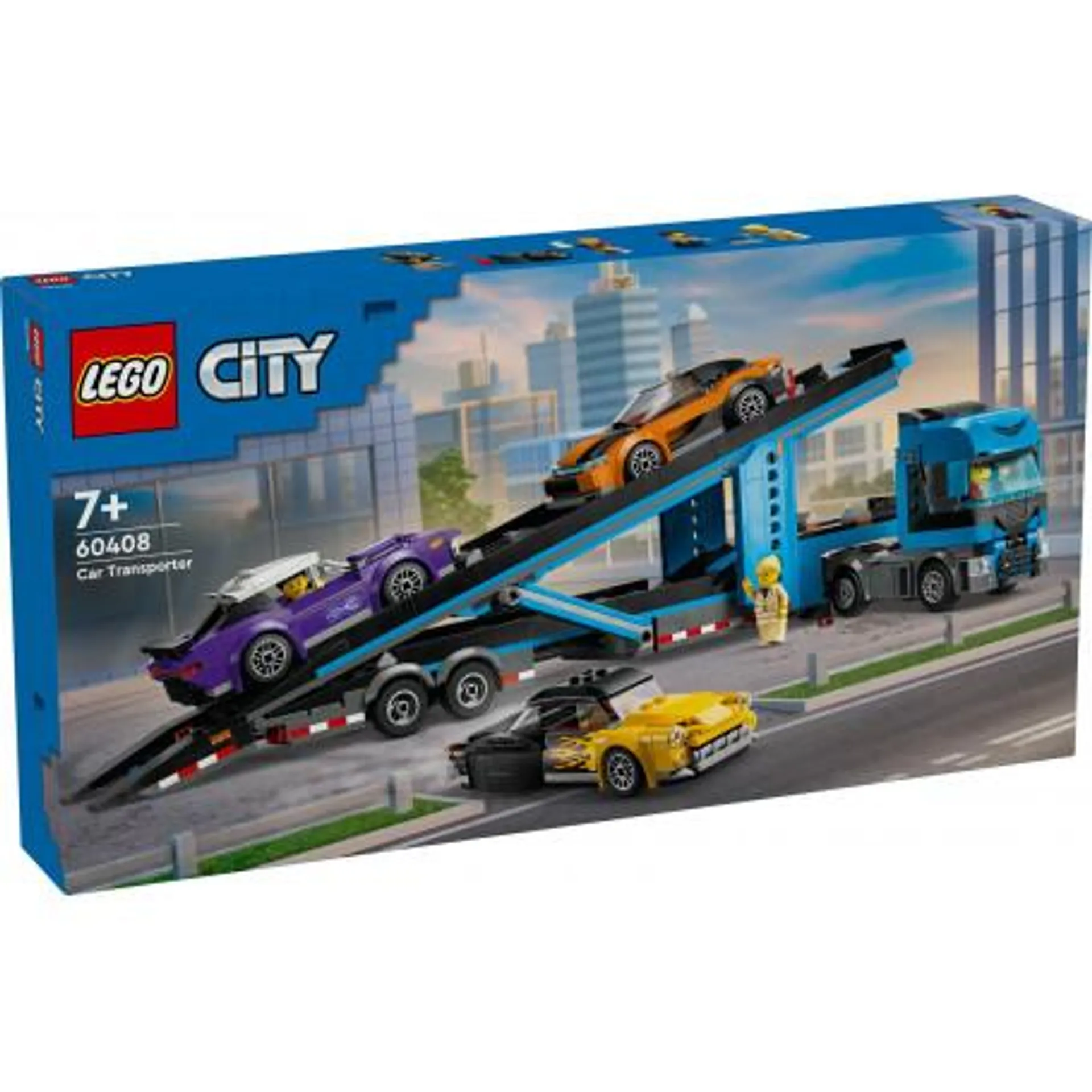 LEGO LEGO City Car Transporter Truck with Sports Cars 60408