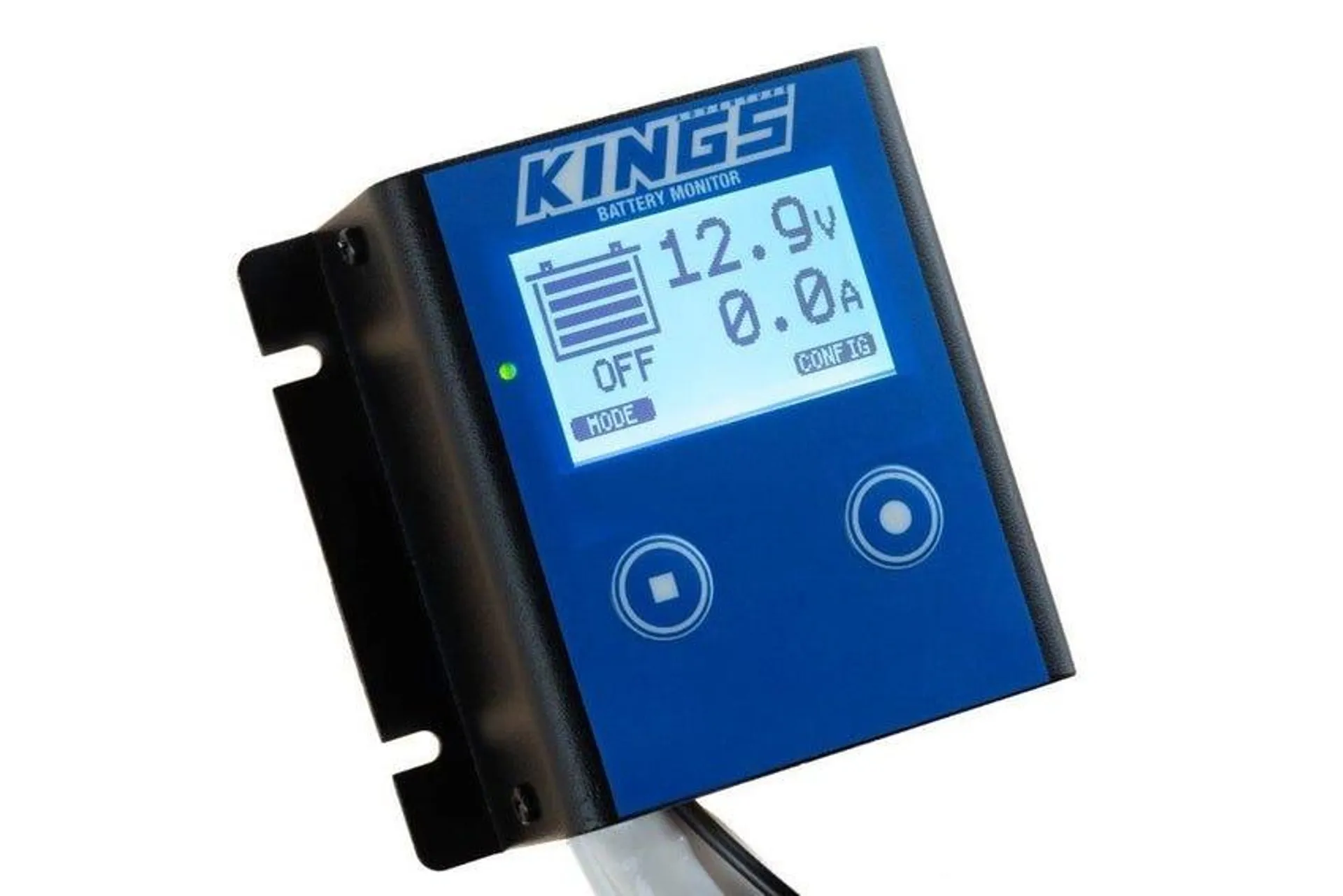 Kings 12V Battery Monitor | Easy DIY Install | Adjustable Low-Voltage Cut off | LCD Display