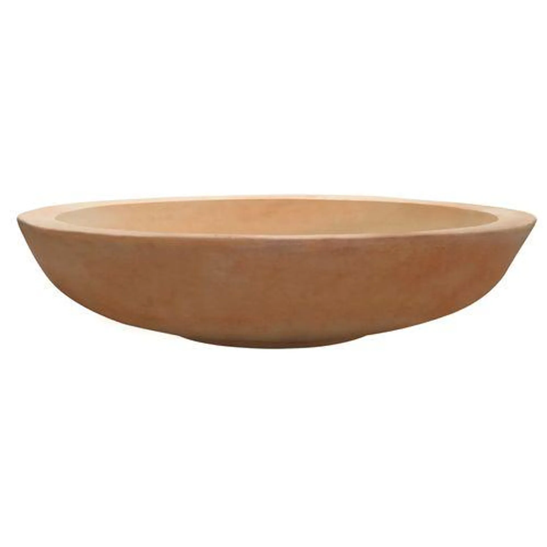 Northcote Pottery 47 x 11cm Terracotta Cottaseal Bird Bath Bowl