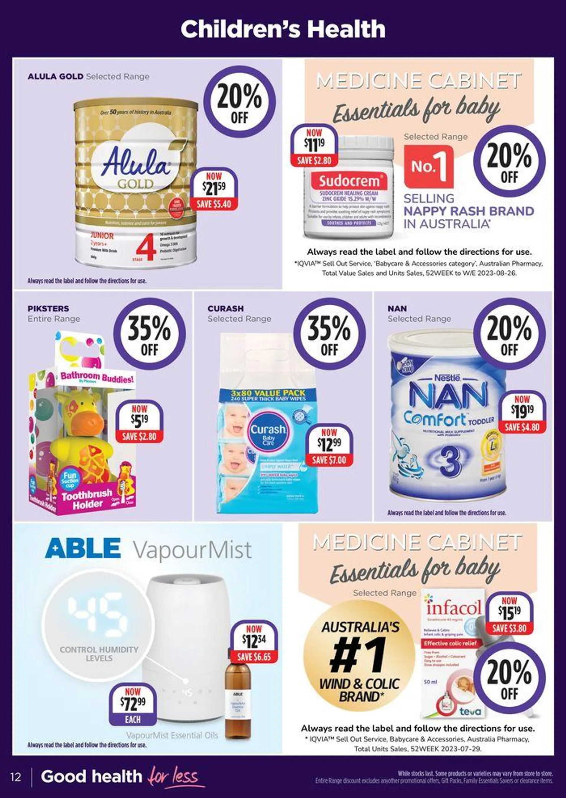 Vitamin Super Sale - Catalogue valid from 30 July to 11 August 2024 - page 12