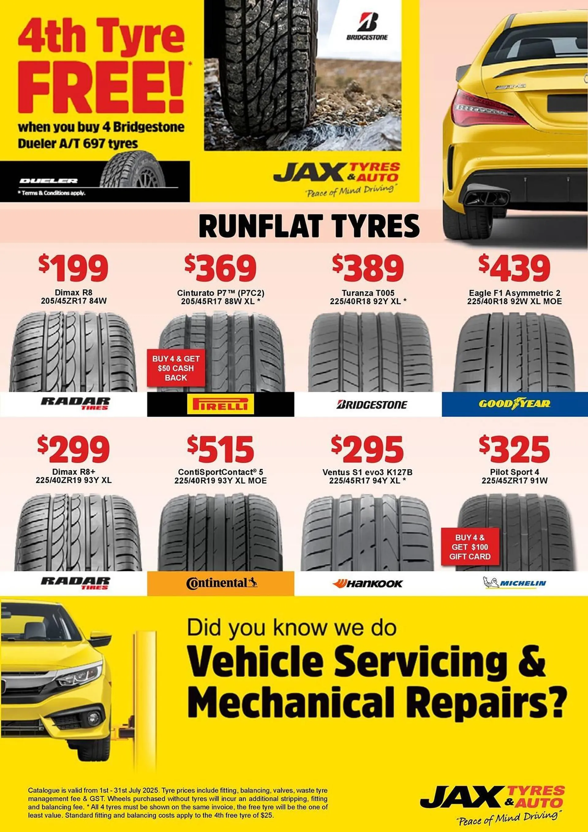 Jax Tyres catalogue - Catalogue valid from 1 July to 31 July 2025 - page 9
