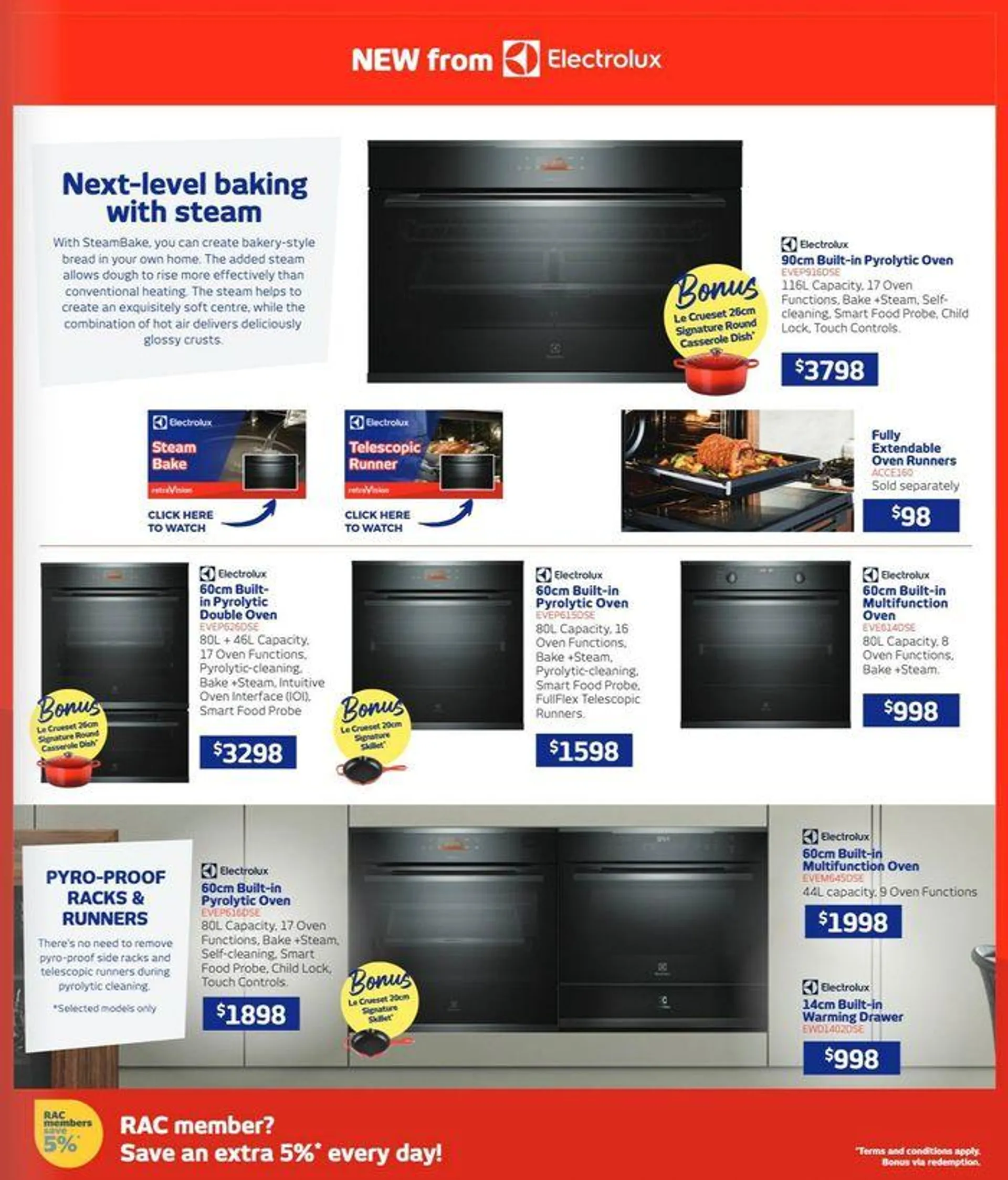 Electrolux & Westinghouse Kitchen Guide - Catalogue valid from 2 August to 31 August 2024 - page 3