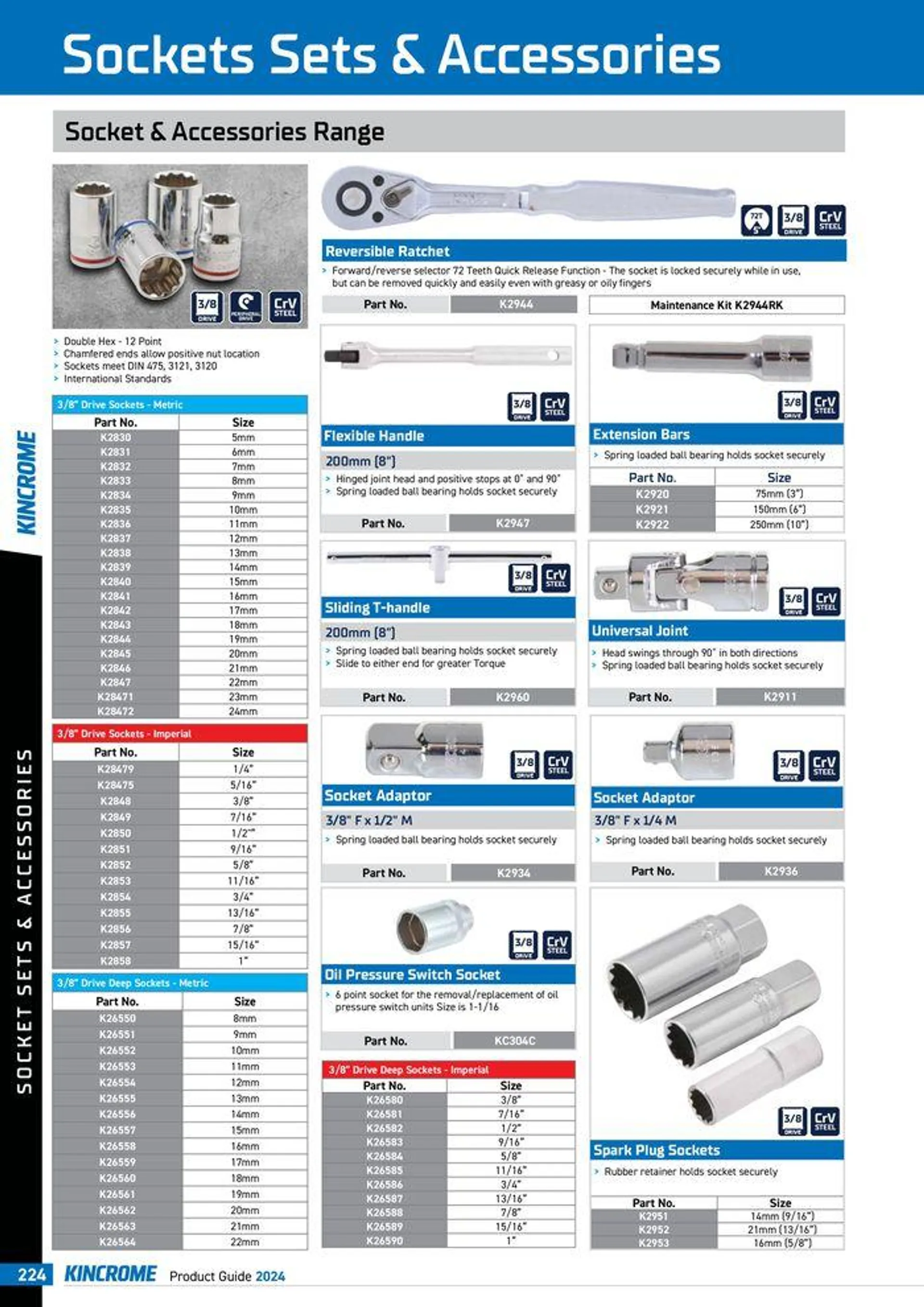 Product Guide 2024 - Catalogue valid from 25 March to 31 December 2024 - page 226