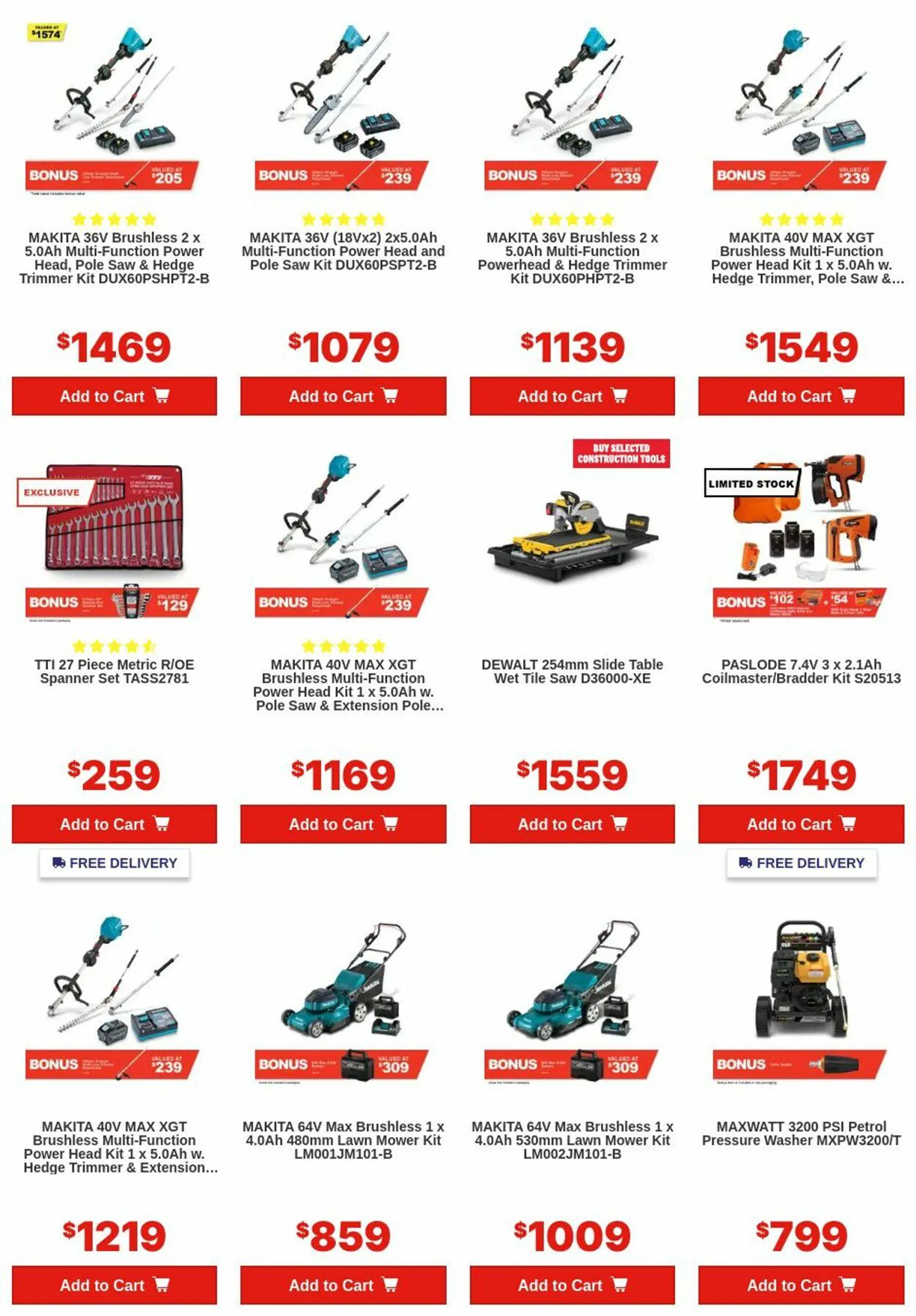 Total Tools Current catalogue - 2