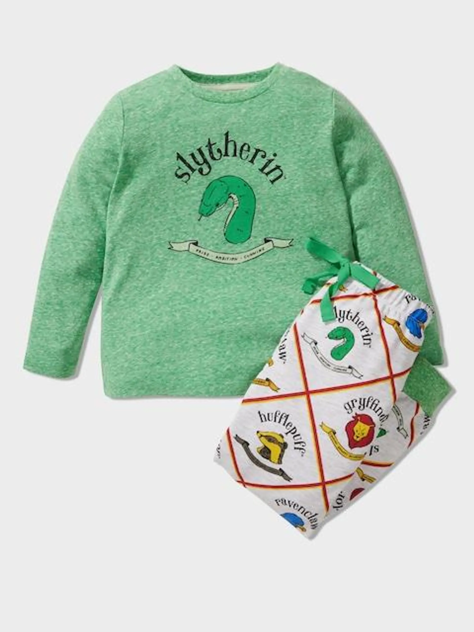 Kids Slytherin Pj Set