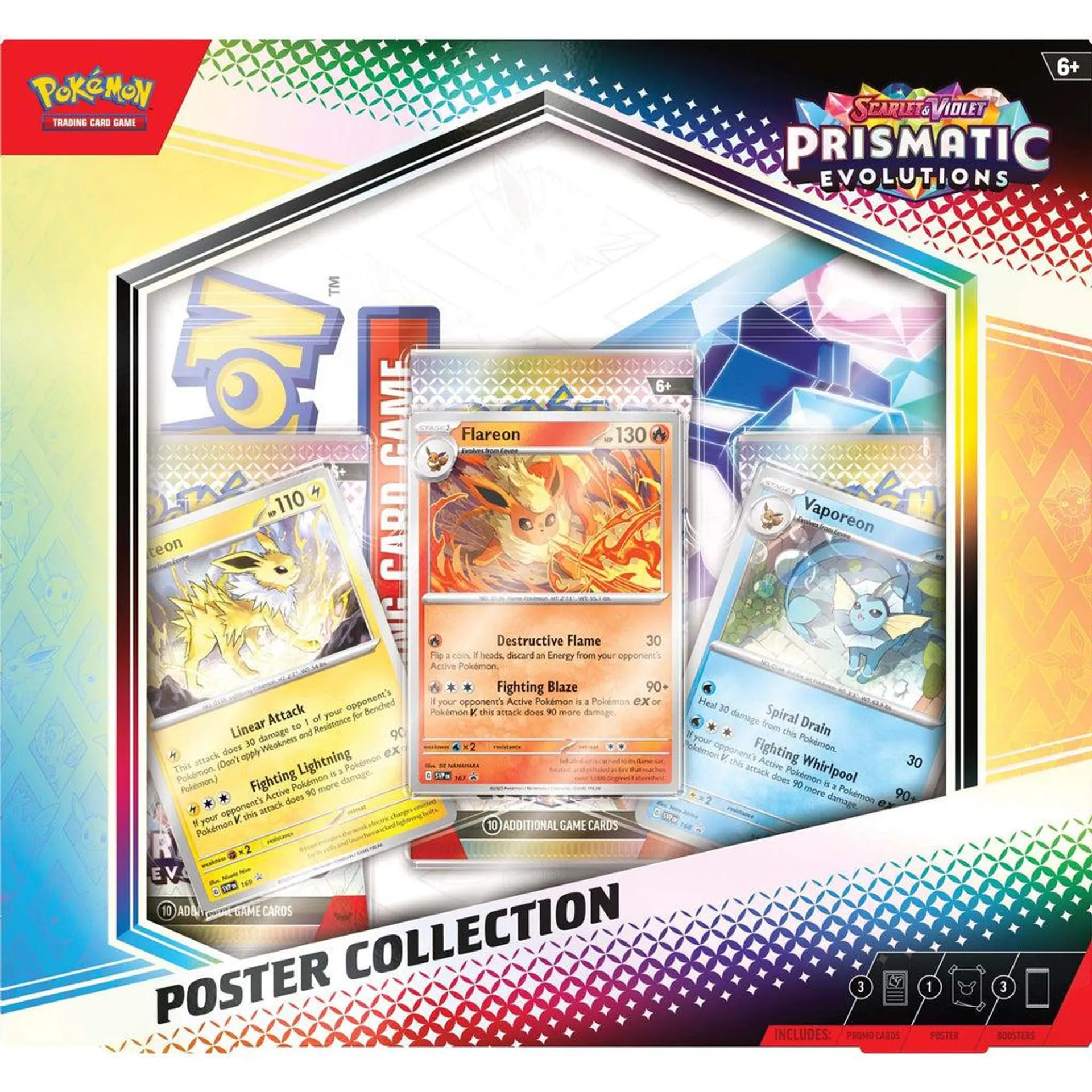 Pokemon Trading Card Game - Scarlet & Violet: Prismatic Evolutions Poster Collection