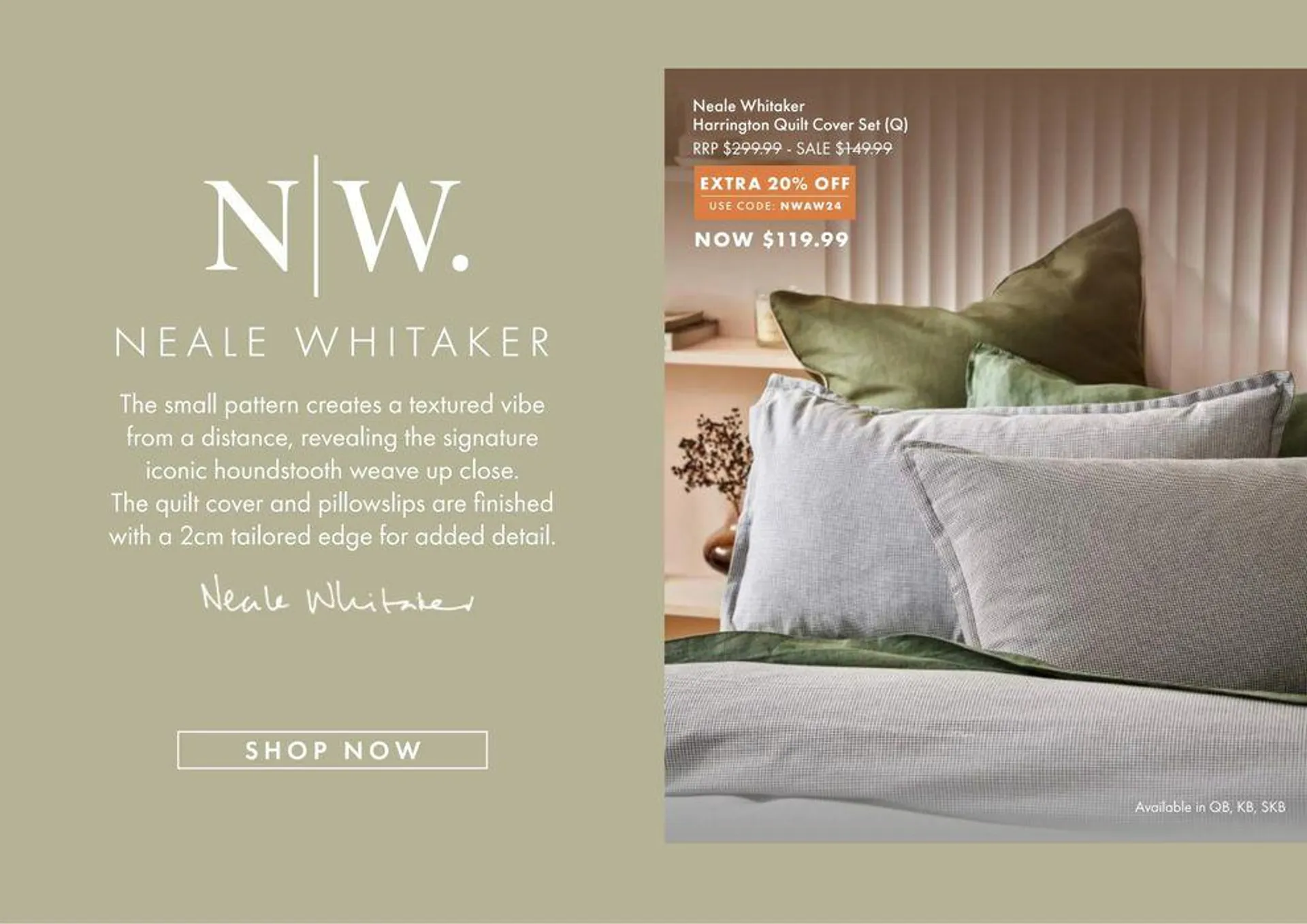 Neale Whitker Autumn/Winter 24  - Catalogue valid from 15 February to 31 August 2024 - page 2