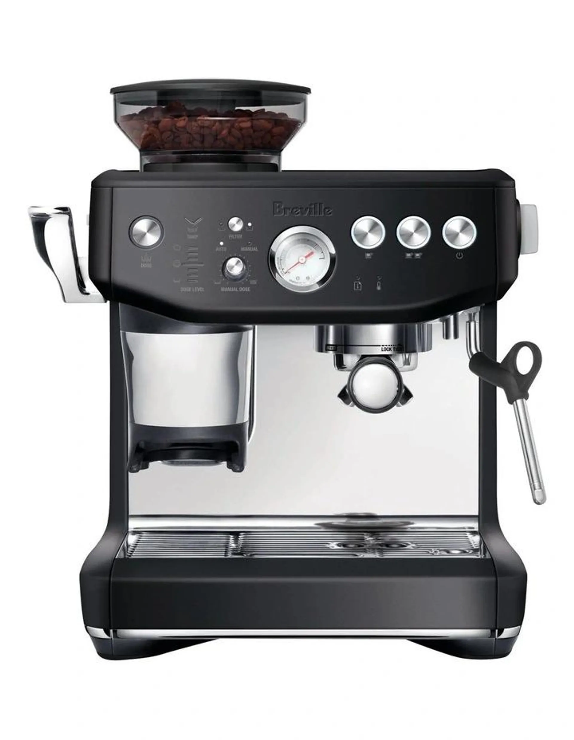 Breville Barista Express ImpressBES876BTR4IAN1 in Black Truffle