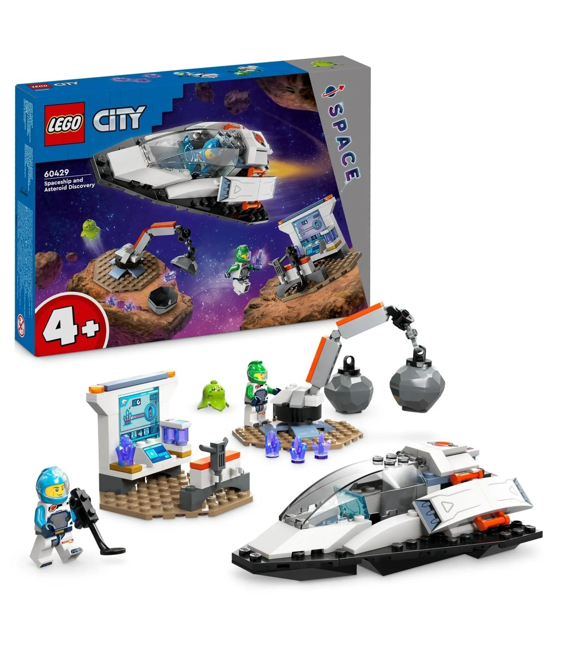 LEGO® City Spaceship and Asteroid Discovery 60429