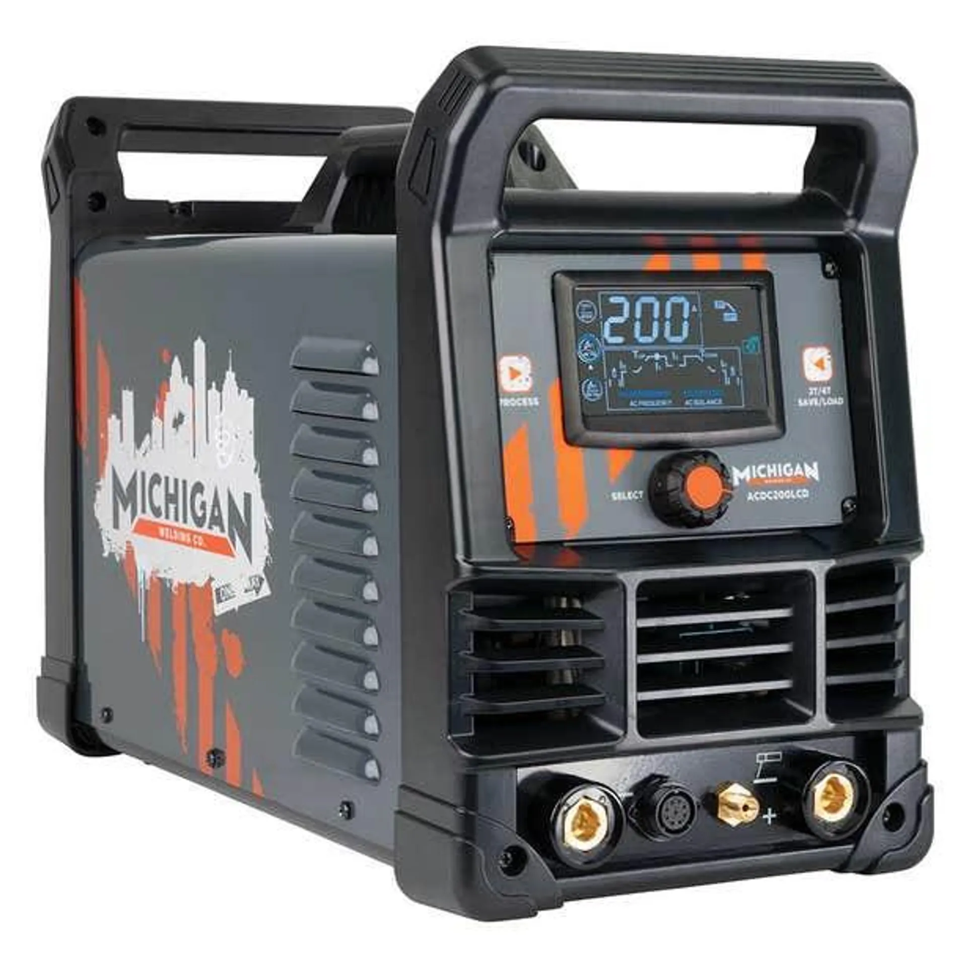 MICHIGAN 200A LCD AC/DC TIG Electric Welder ACDC200LCD