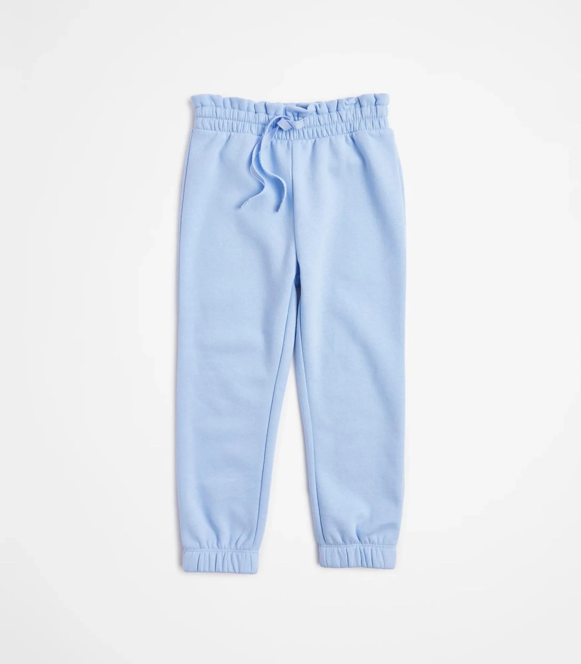 Paperbag Waist Trackpants - Light Blue