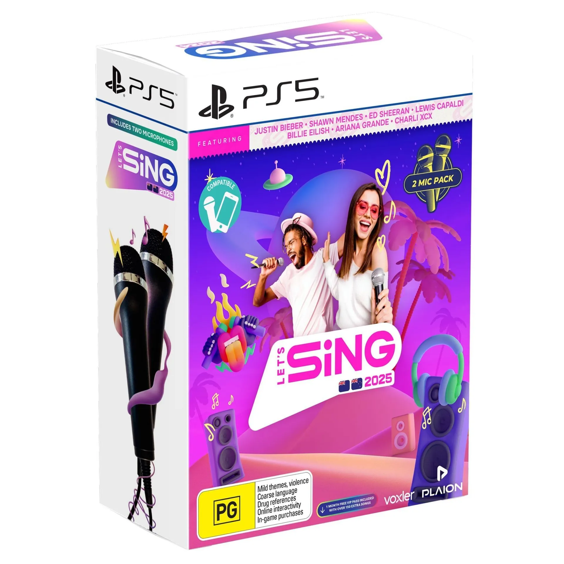 Let's Sing 2025 2 Mic Bundle