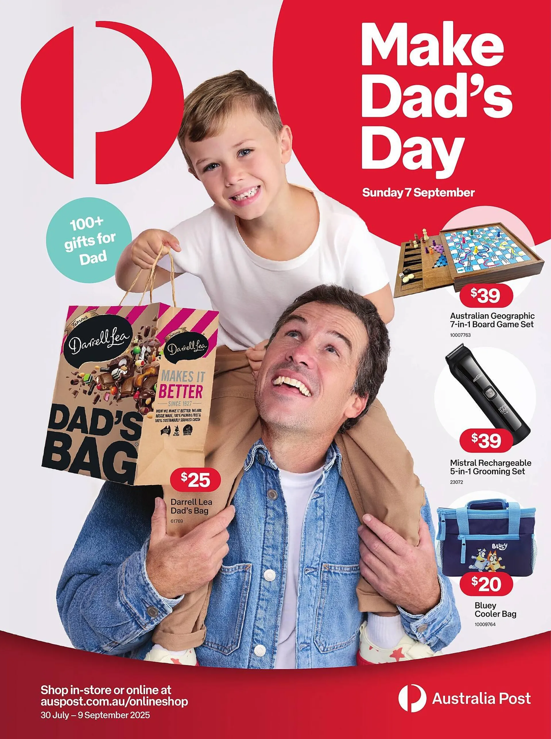 Australia Post catalogue - Catalogue valid from 30 July to 9 September 2025 - page 1