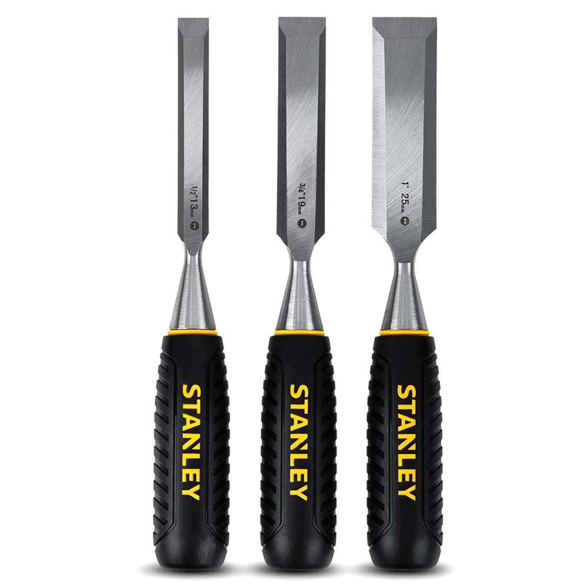 Stanley STHT16727 3pce Wood Chisel Set