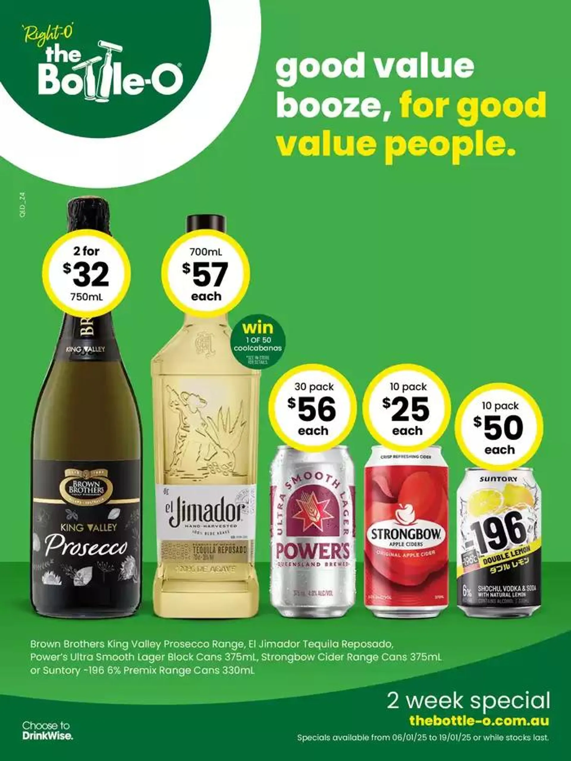 Good Value Booze, For Good Value People 06/01 - 1