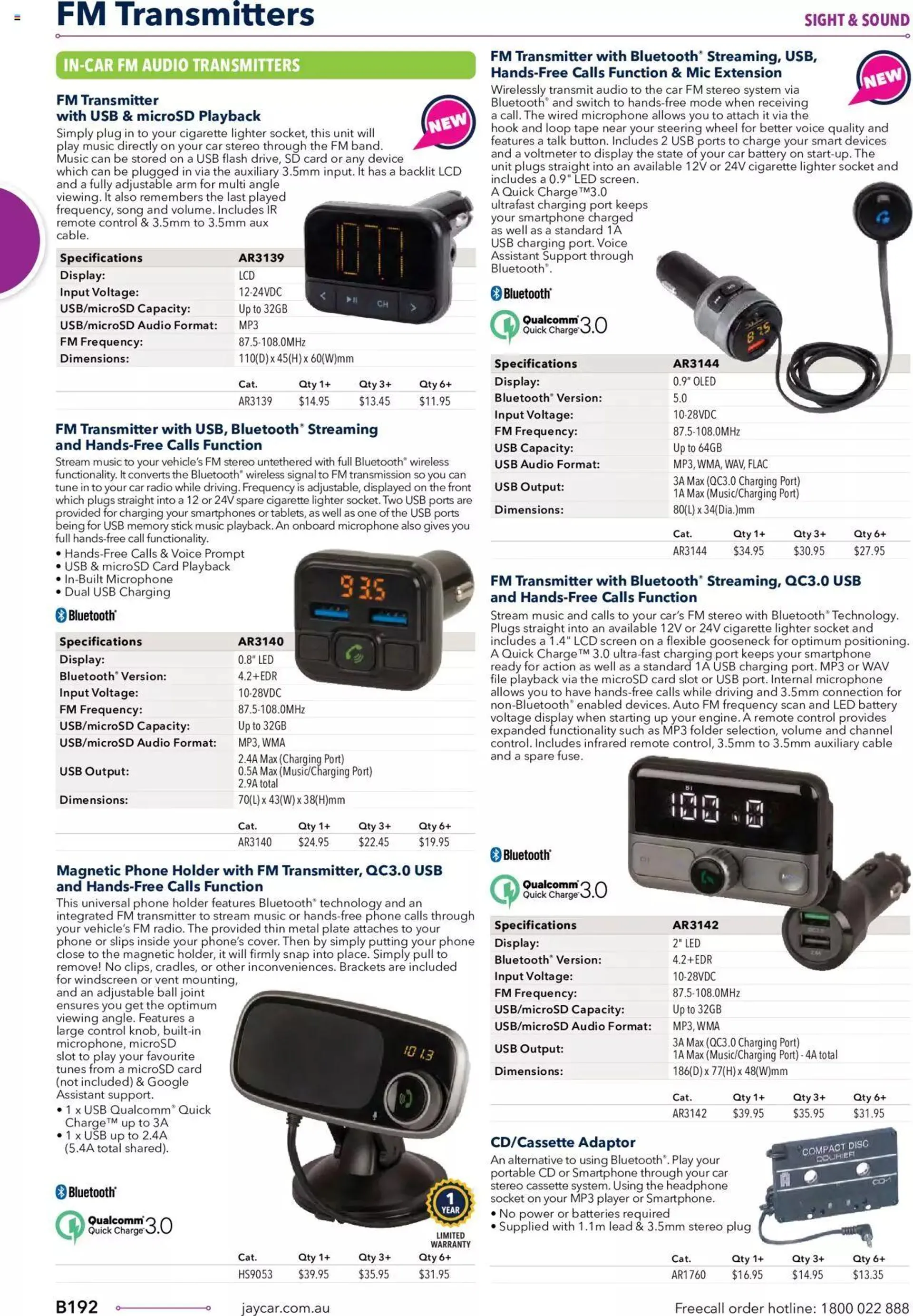 Jaycar Annual Engineering & Scientific Catalogue - Catalogue valid from 27 October to 31 December 2024 - page 192