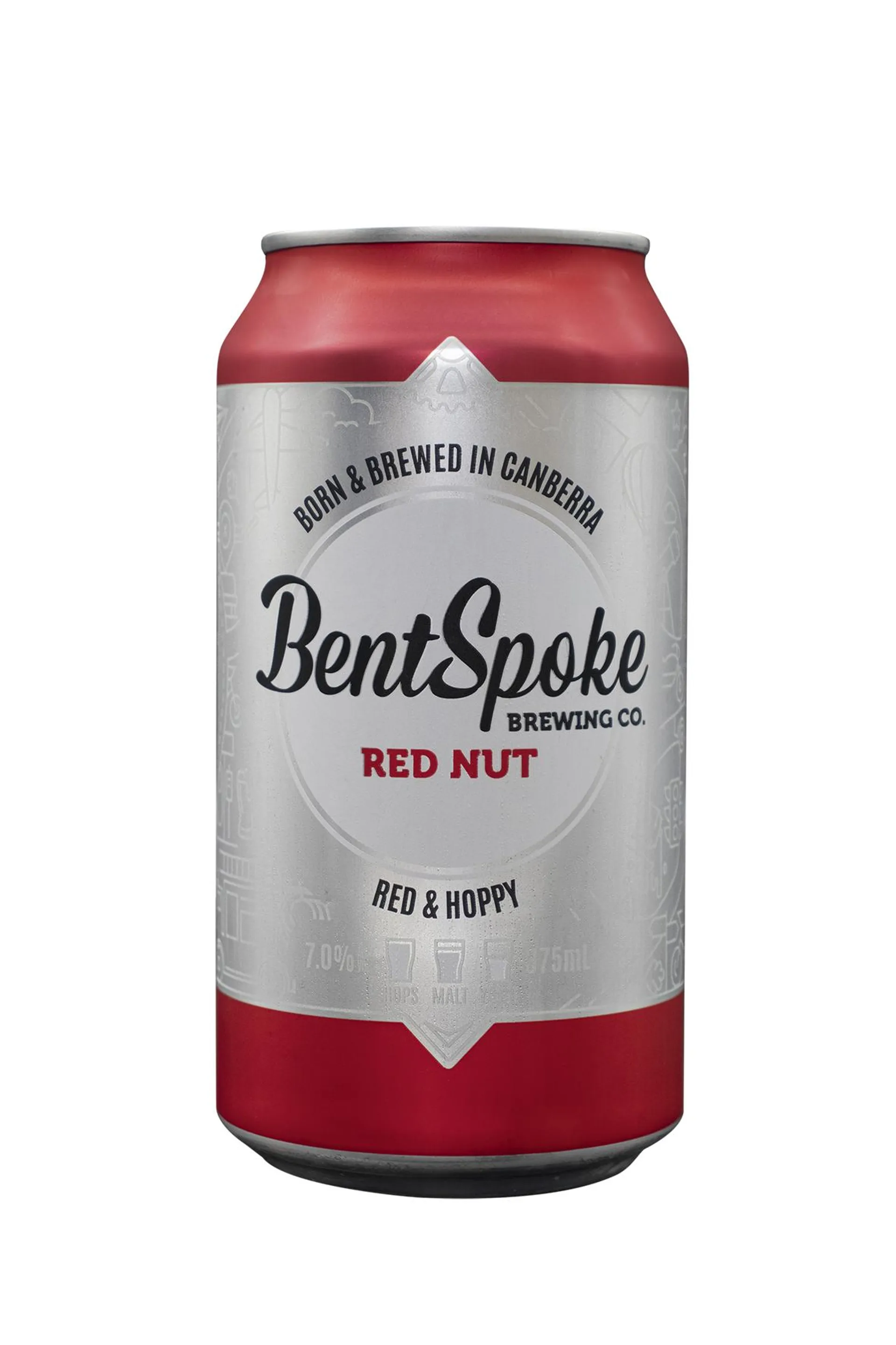 Bentspoke Red Nut Red & Hoppy IPA Can 24X375ML