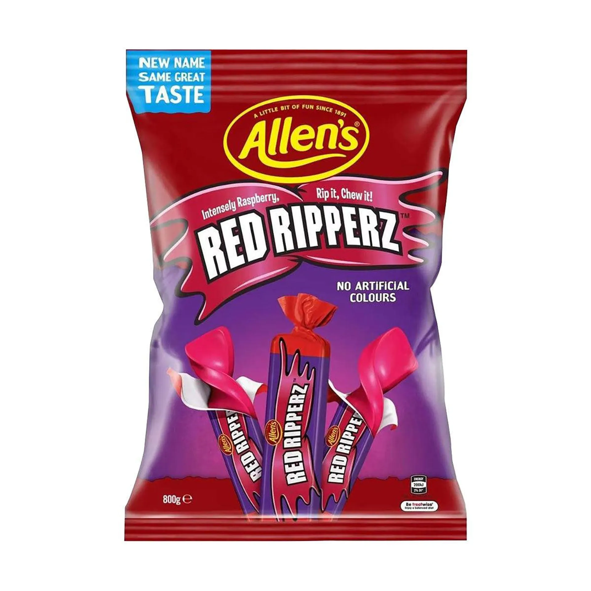 Allens Red Ripperz 800g