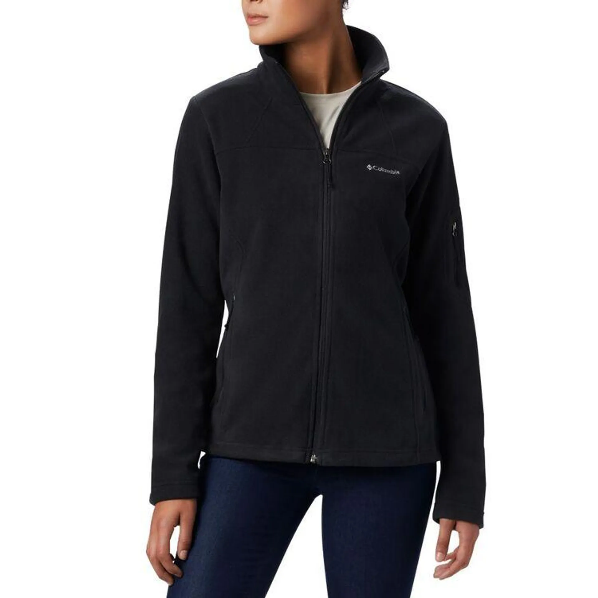 Columbia Women's Fast Trek™ II Full Zip Fleece Jacket Black Medium