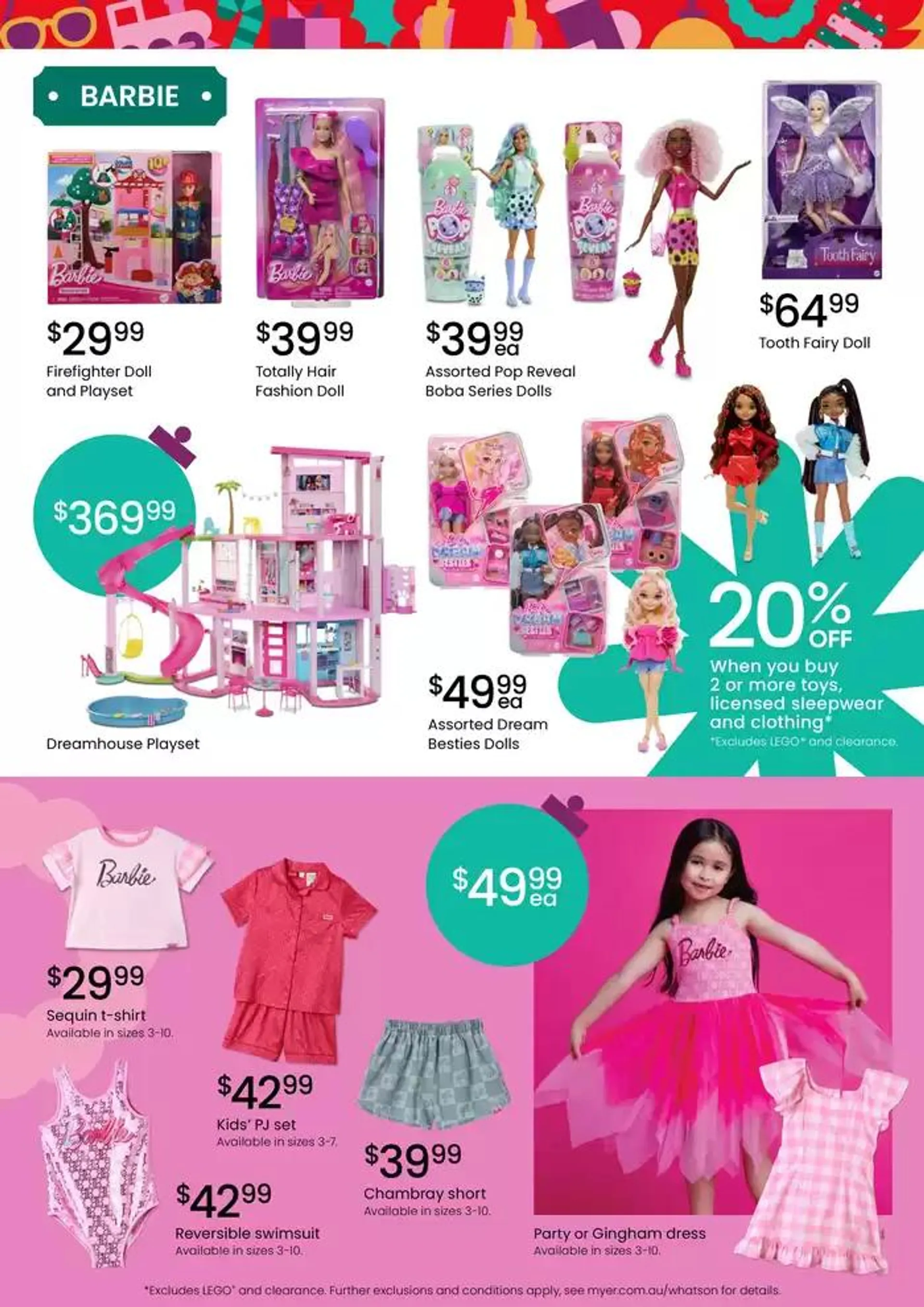 Myer Toys Christmas #1 - Catalogue valid from 28 October to 17 November 2024 - page 4